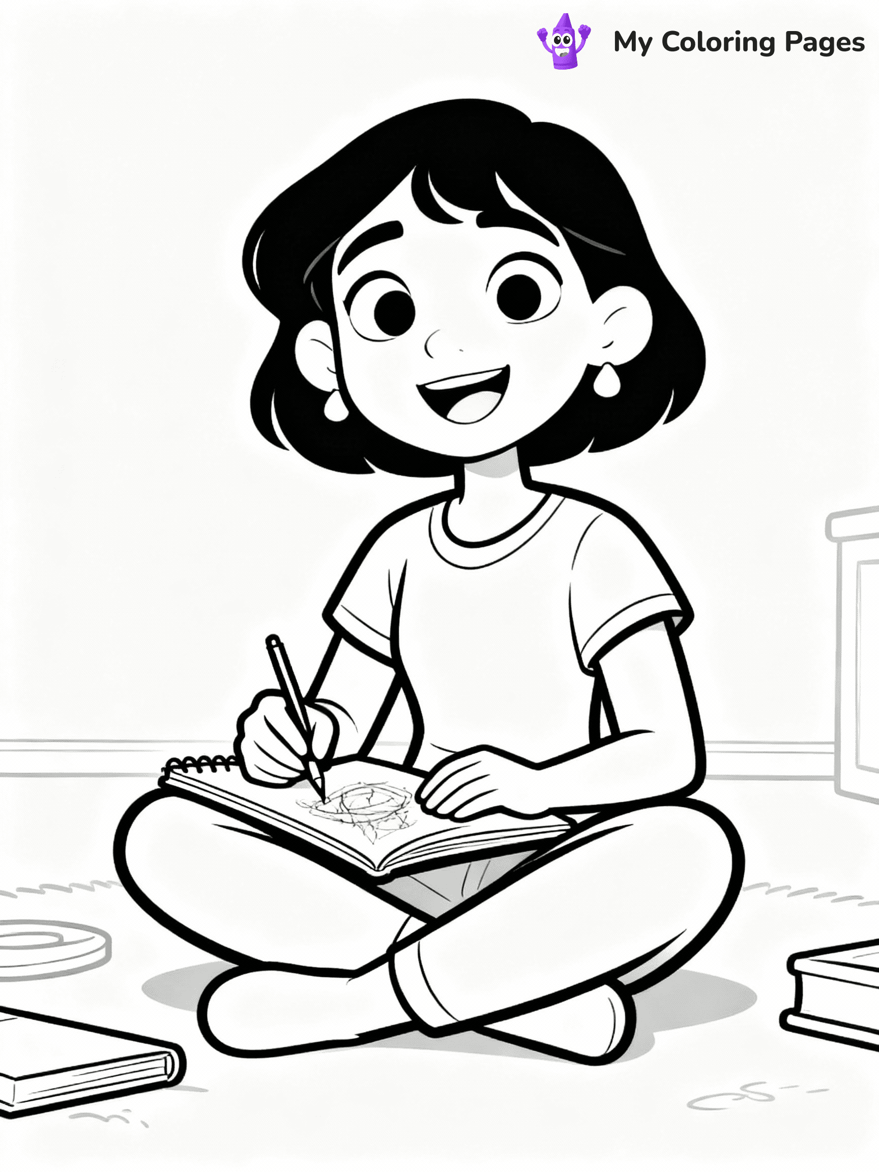 Turning Red Coloring Pages - 23