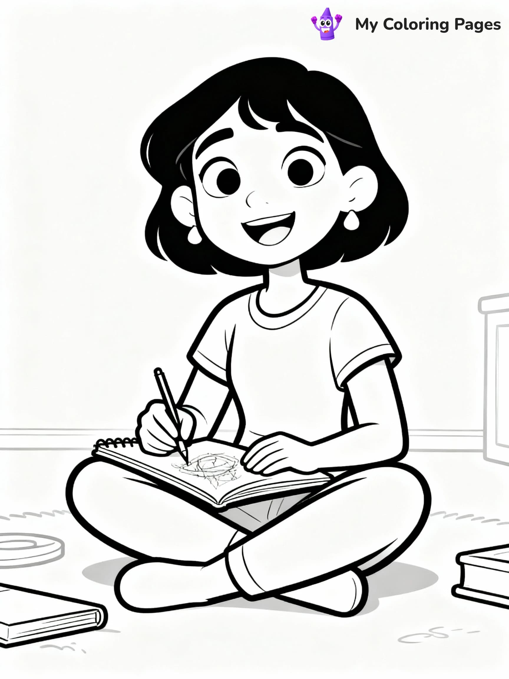 Turning Red Coloring Pages - 23