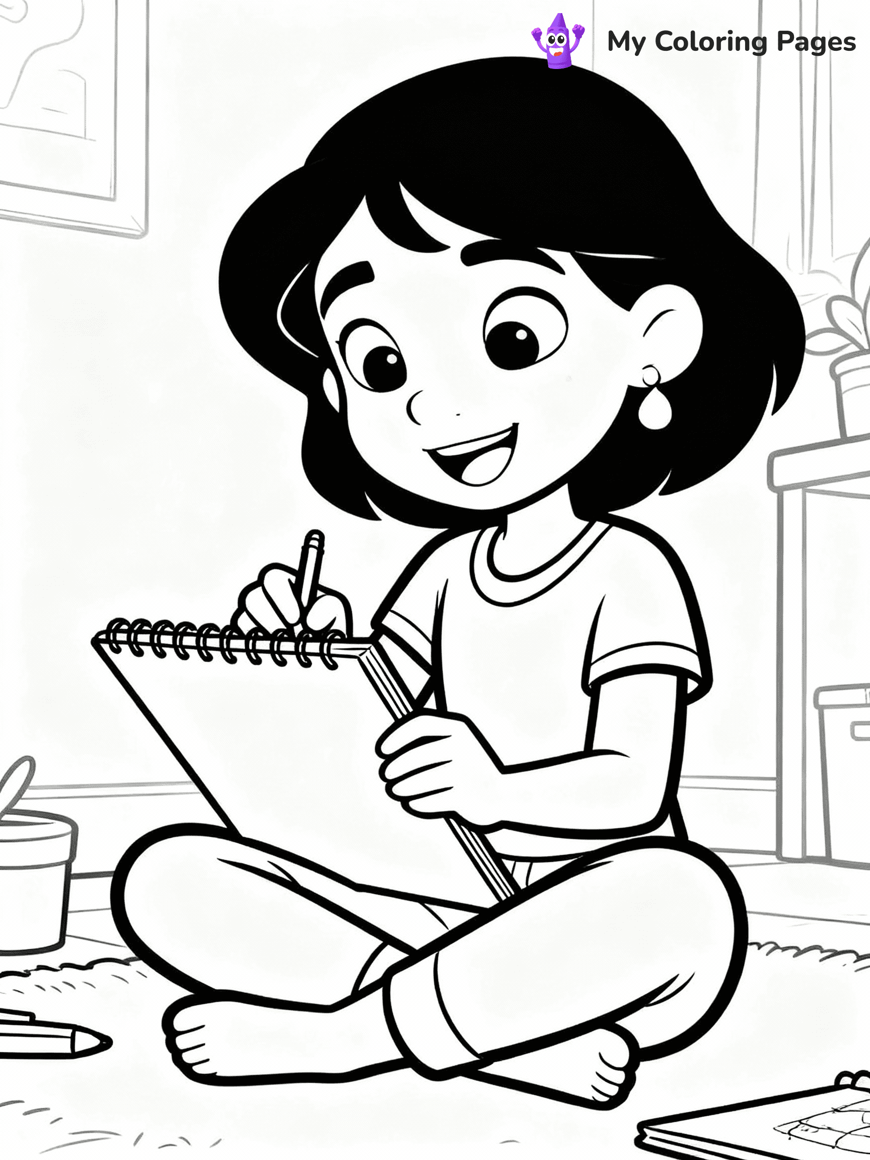 Turning Red Coloring Pages - 22