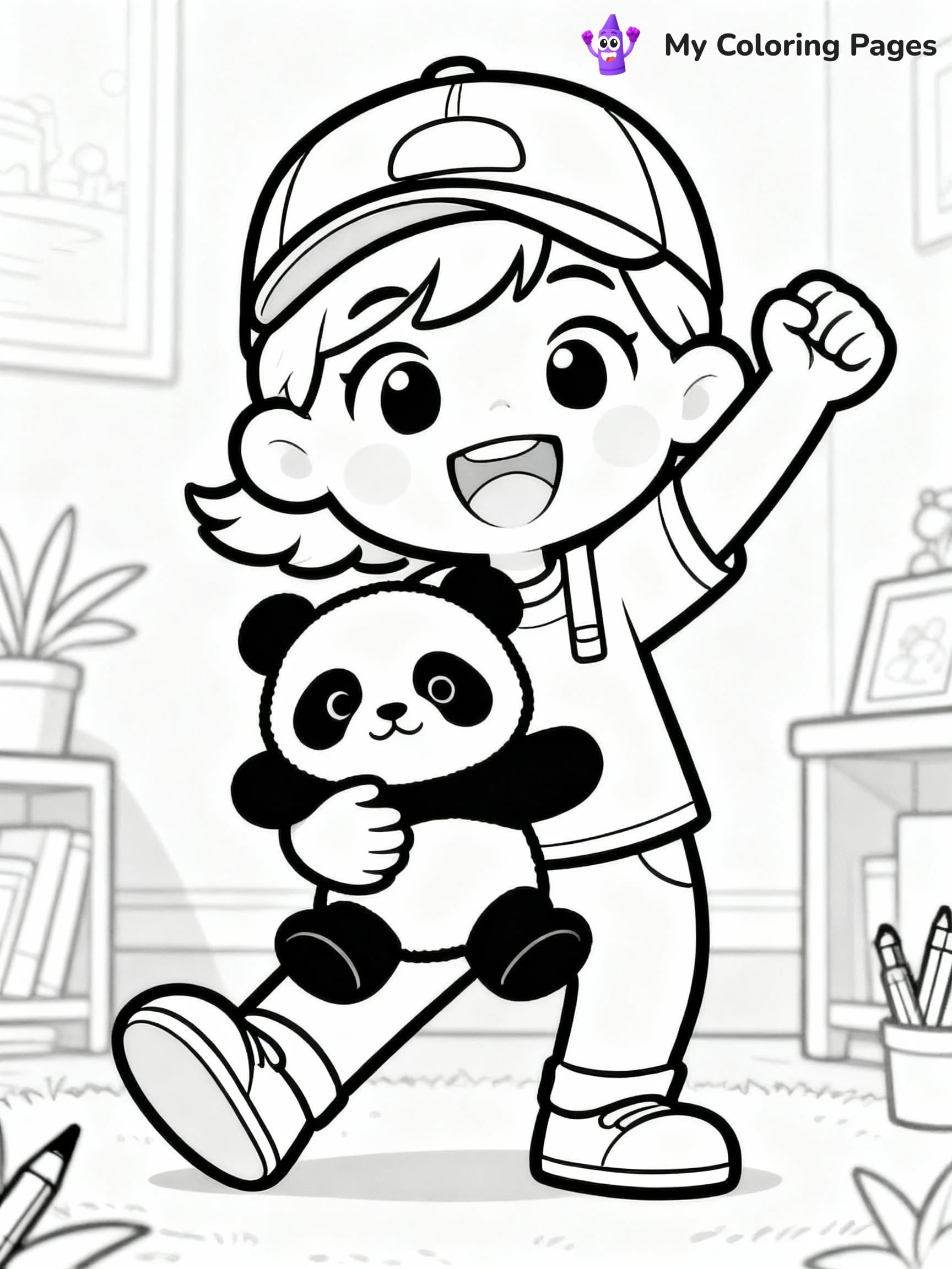Turning Red Coloring Pages - 1