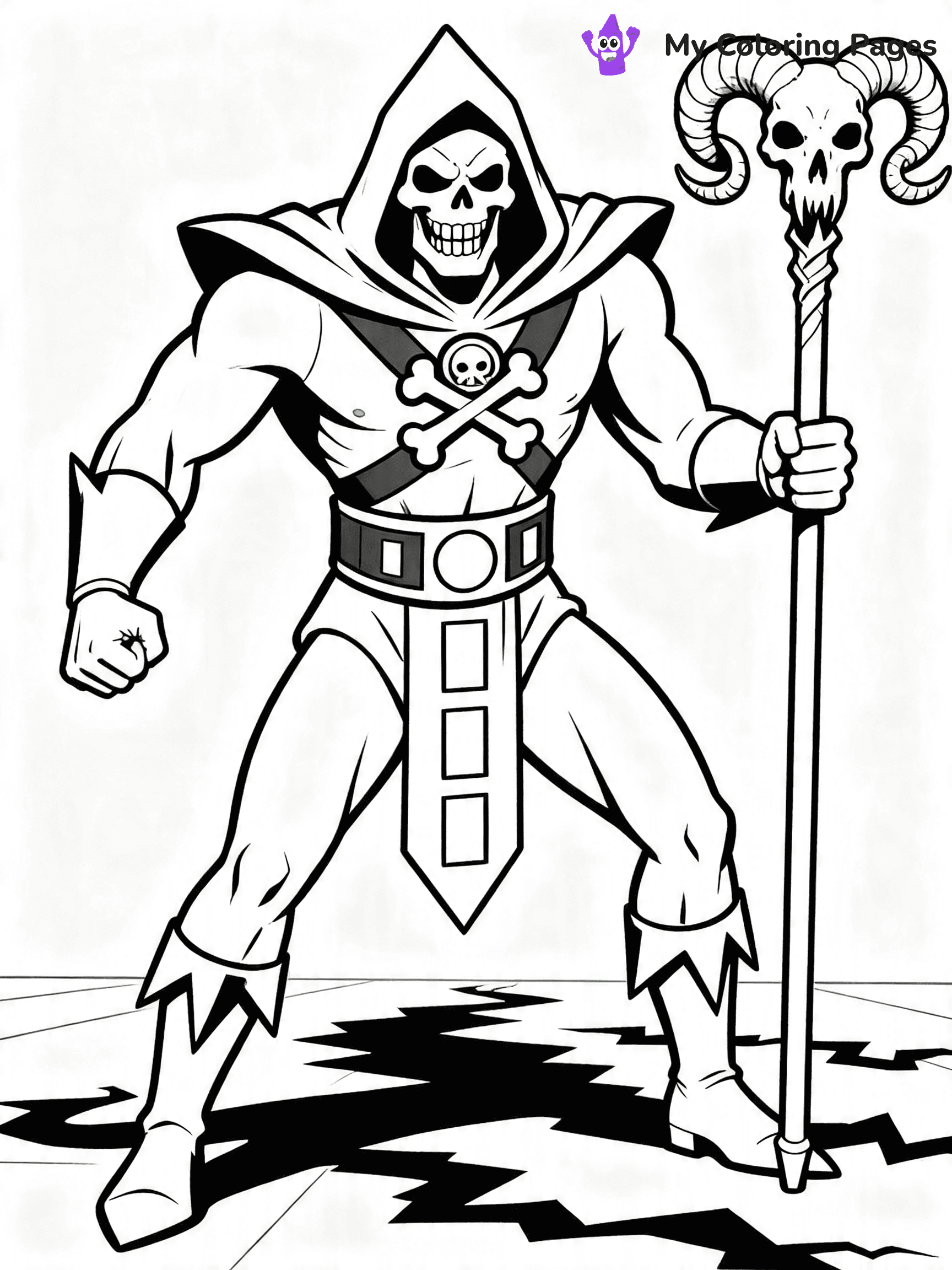 He Man Coloring Pages - 20