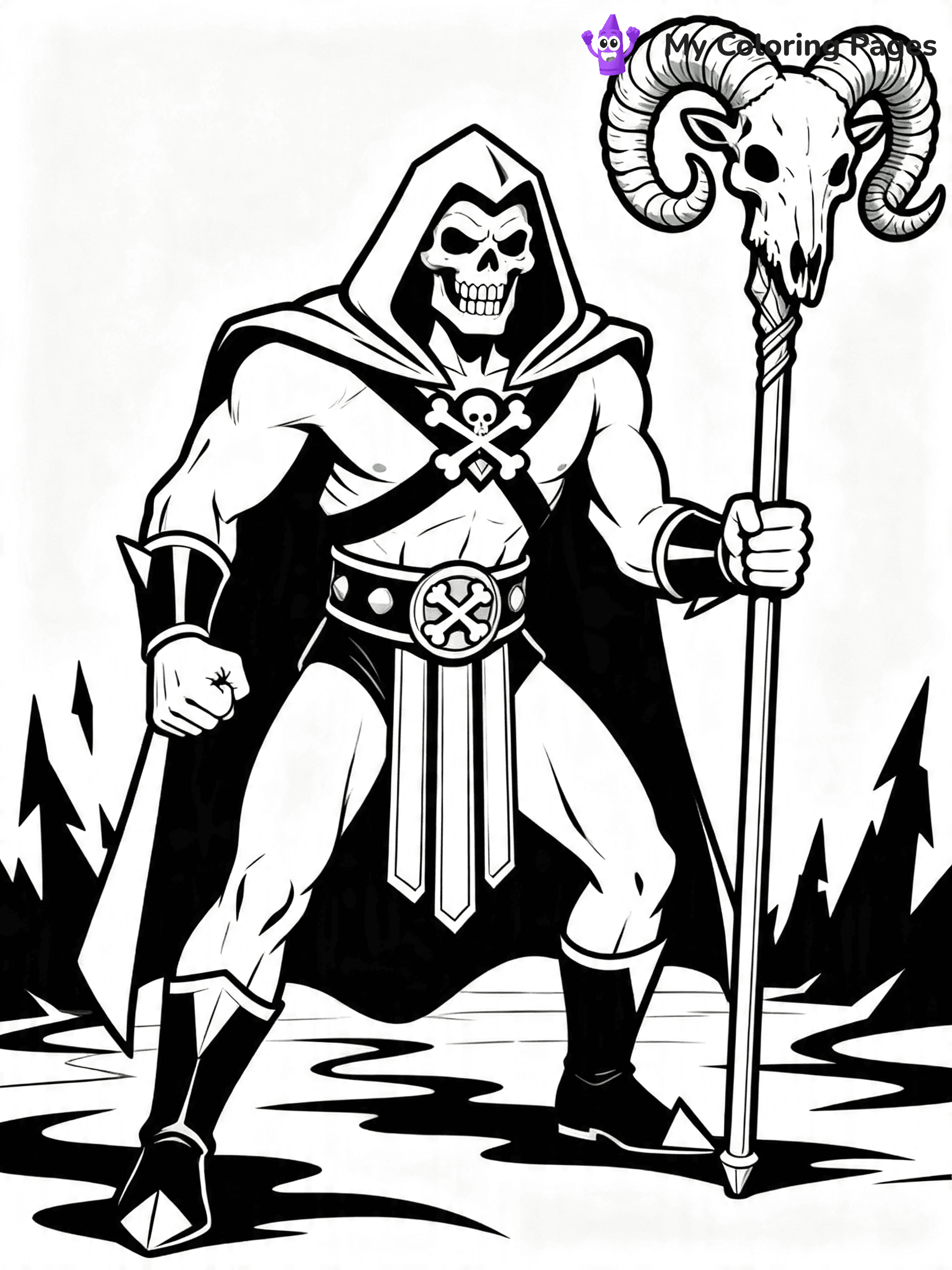 He Man Coloring Pages - 19