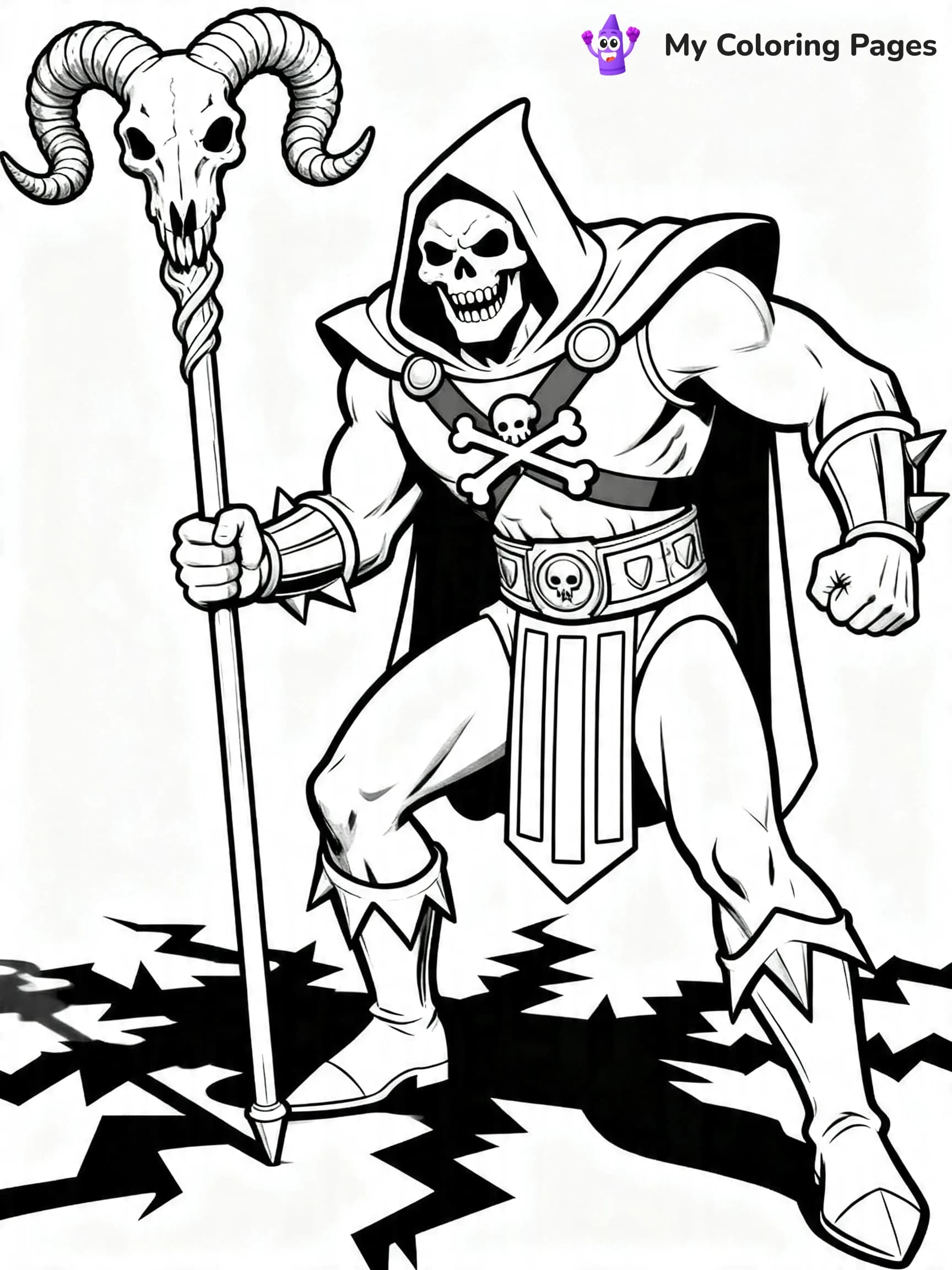 He Man Coloring Pages - 20