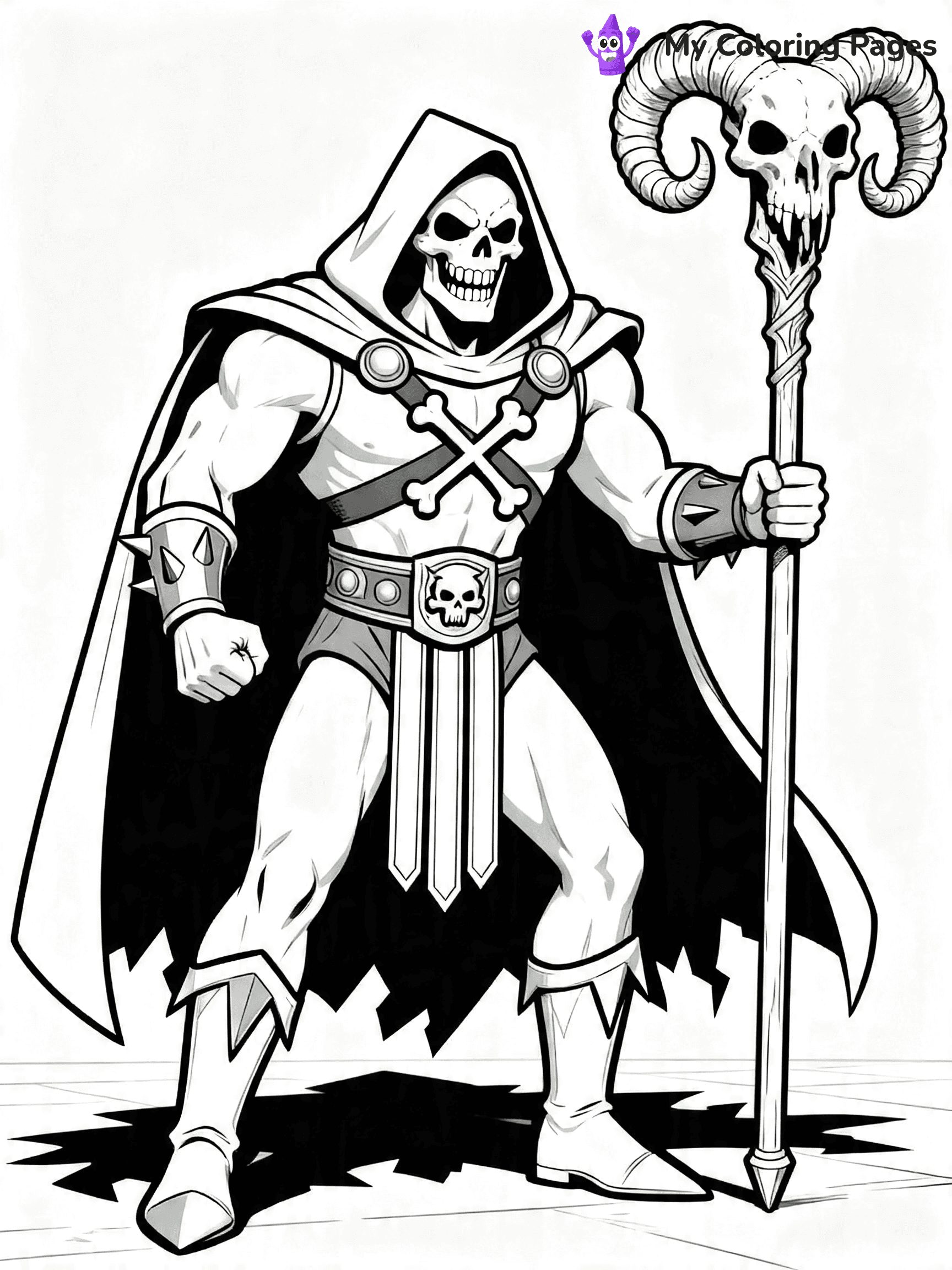 He Man Coloring Pages - 17