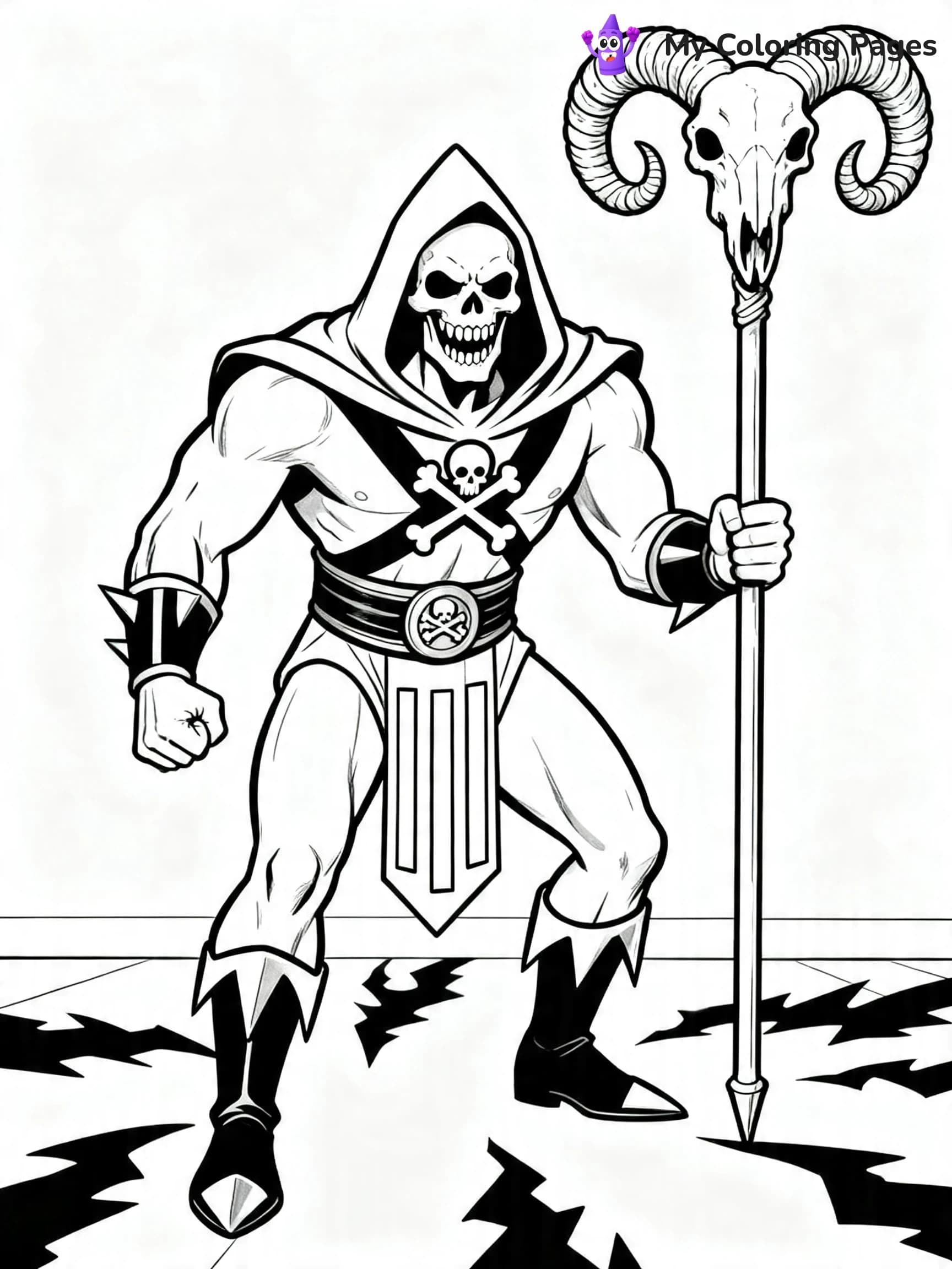 He Man Coloring Pages - 18