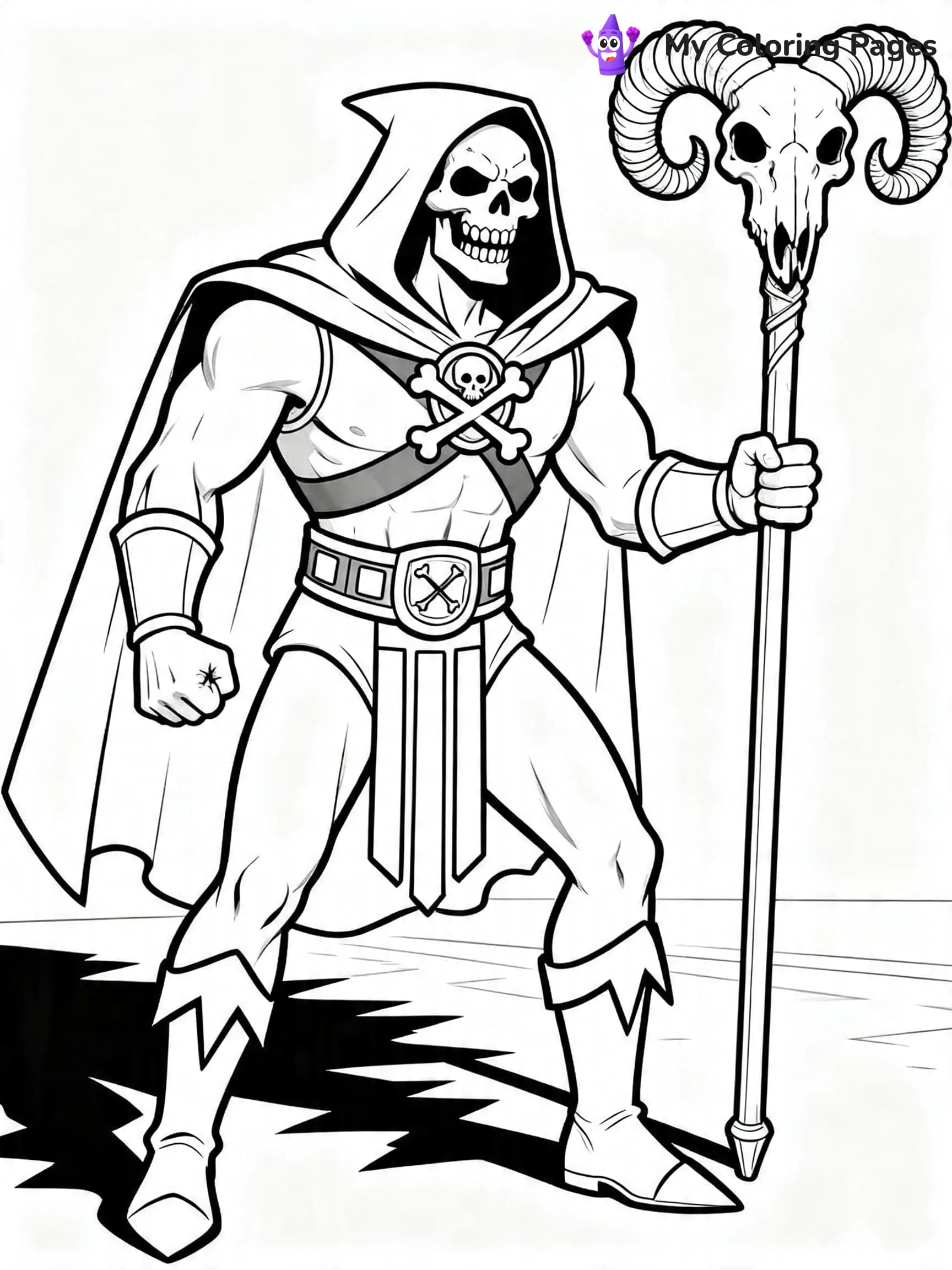 He Man Coloring Pages - 17