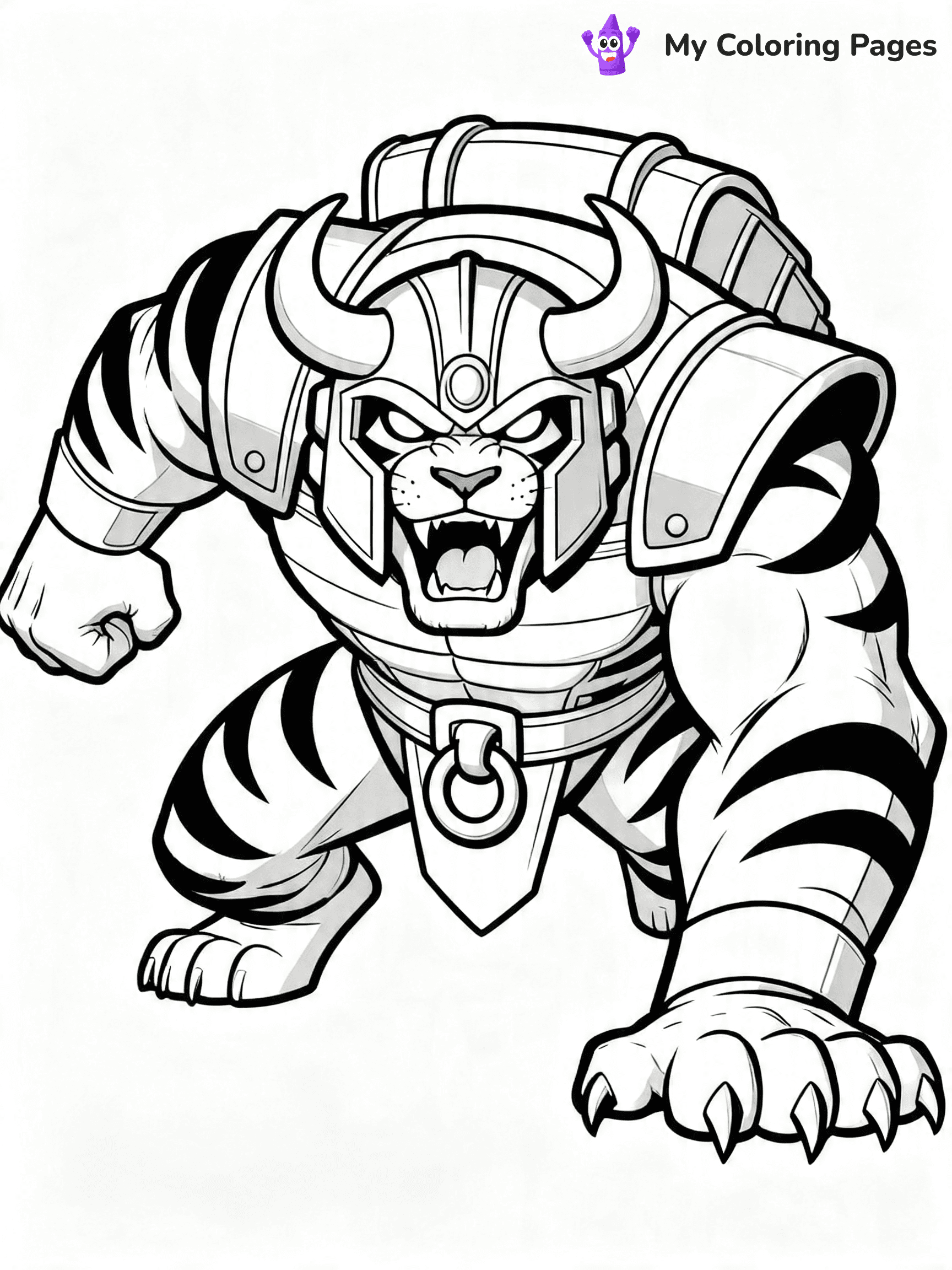 He Man Coloring Pages - 8