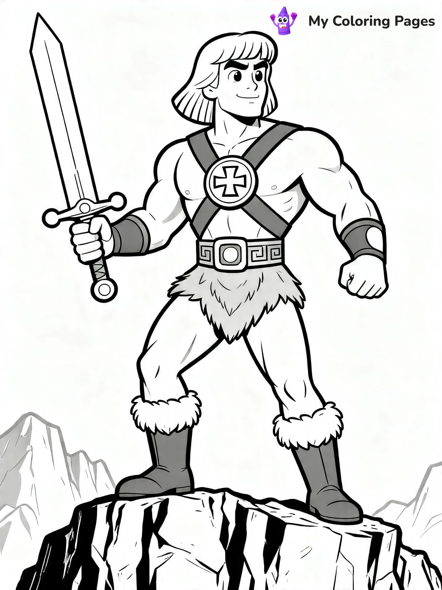 He Man Coloring Pages - 9