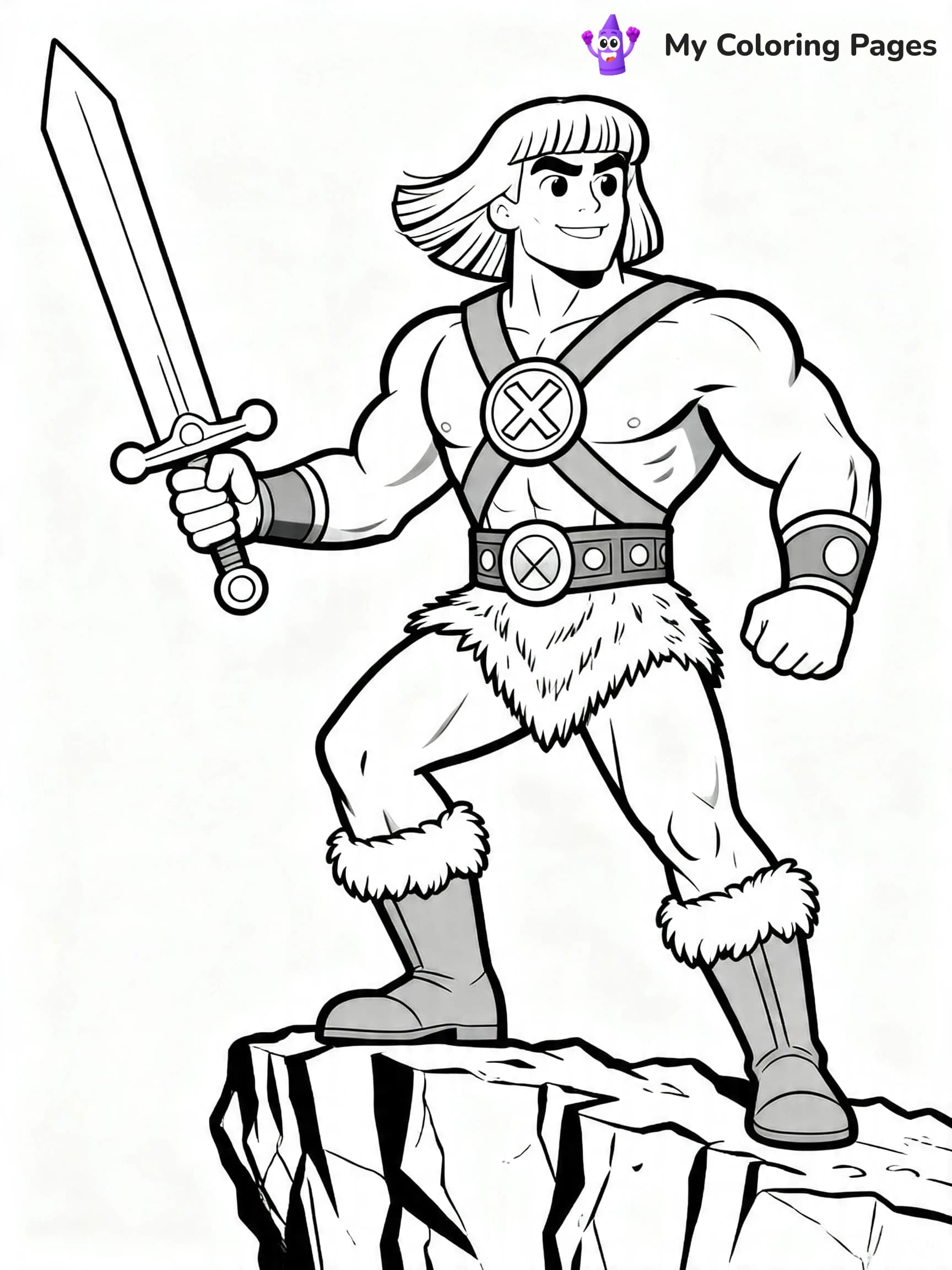 He Man Coloring Pages - 8