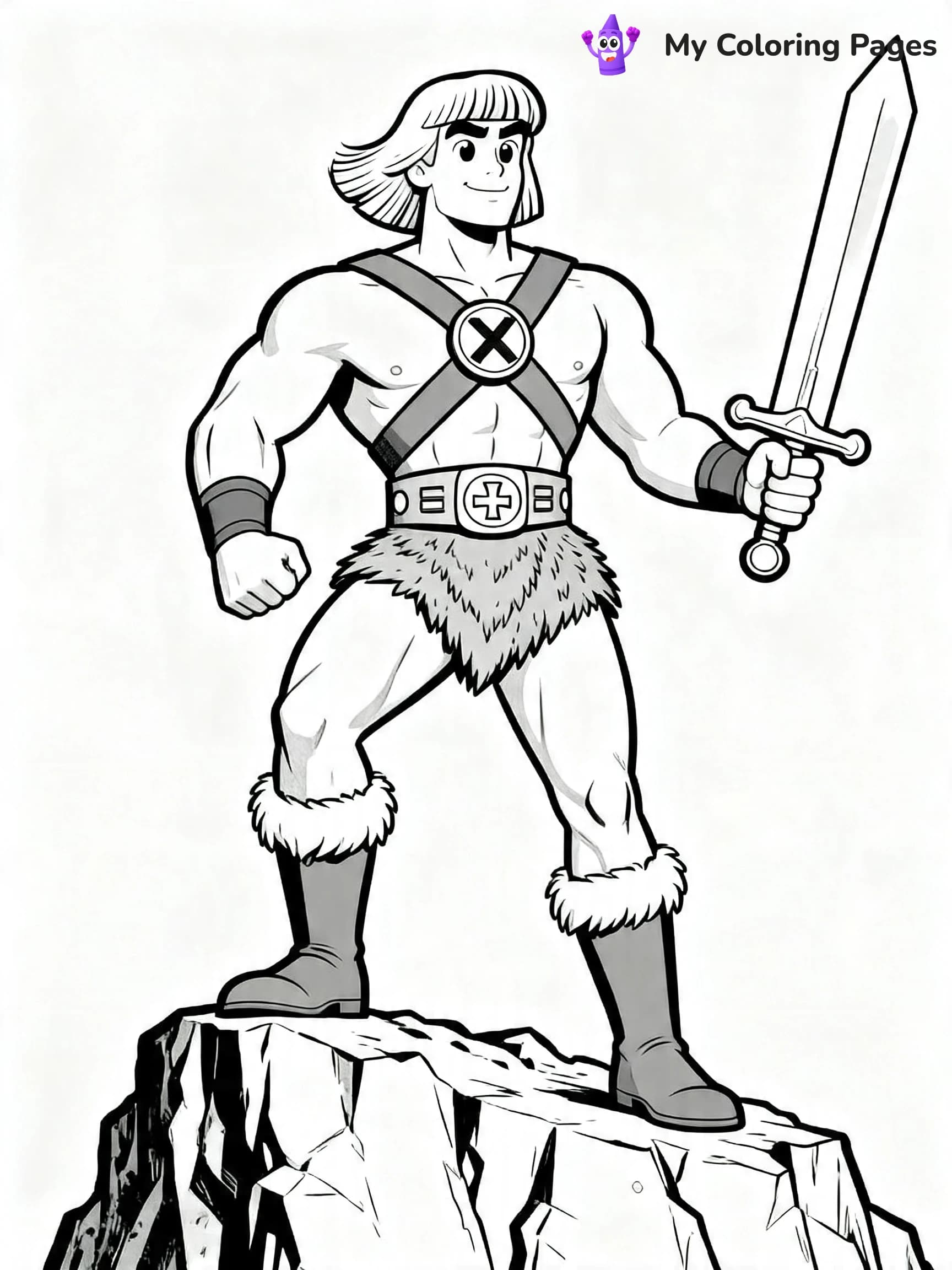 He Man Coloring Pages - 7