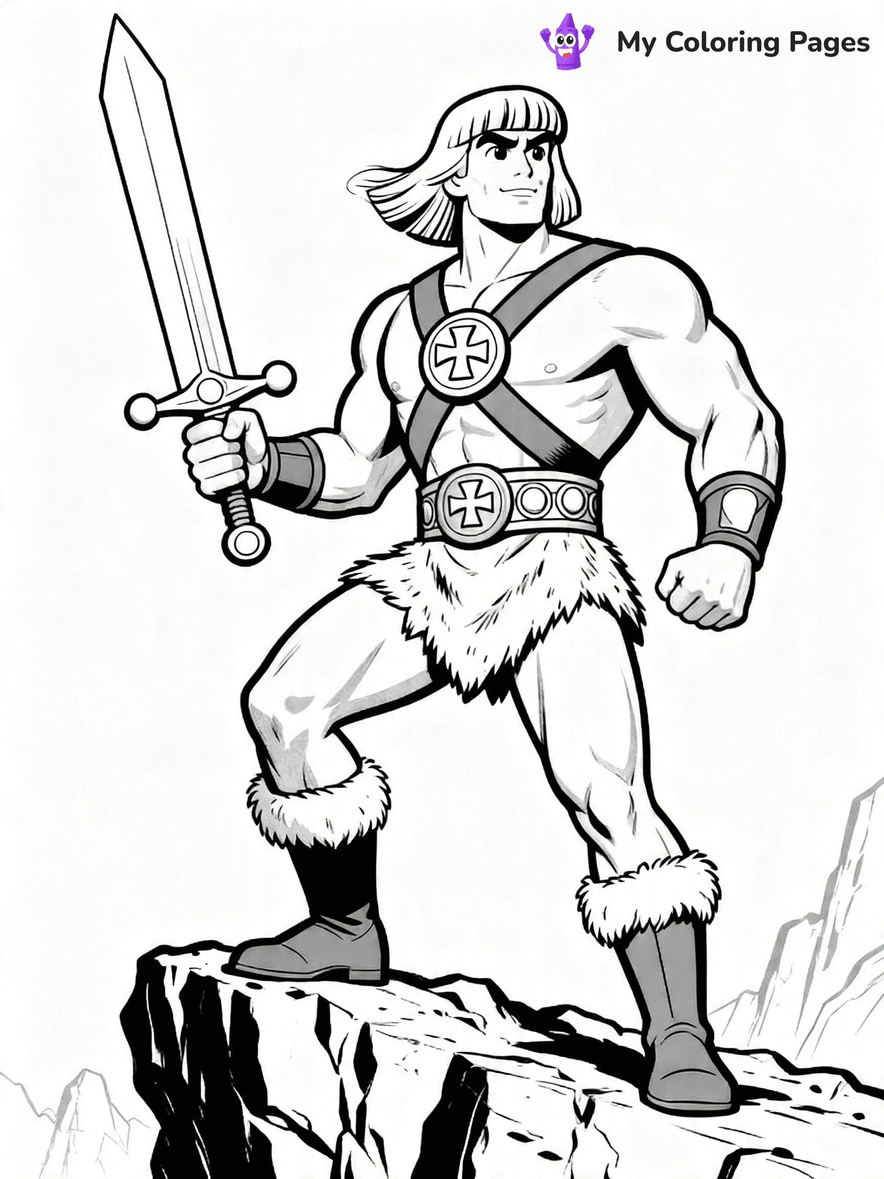 He Man Coloring Pages - 4