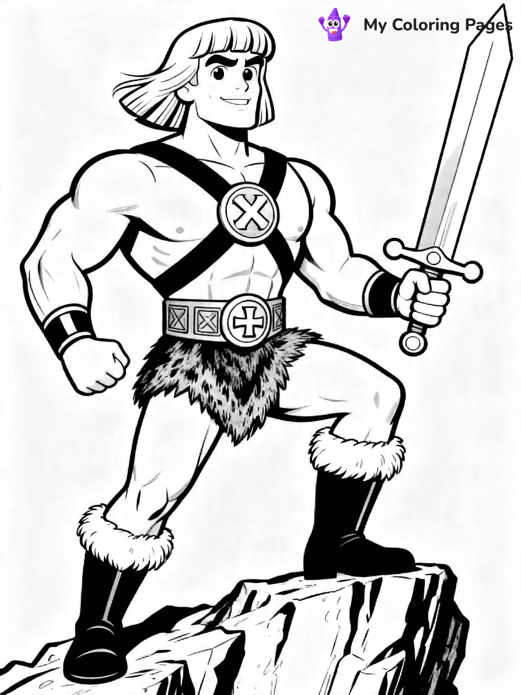 He Man Coloring Pages - 3