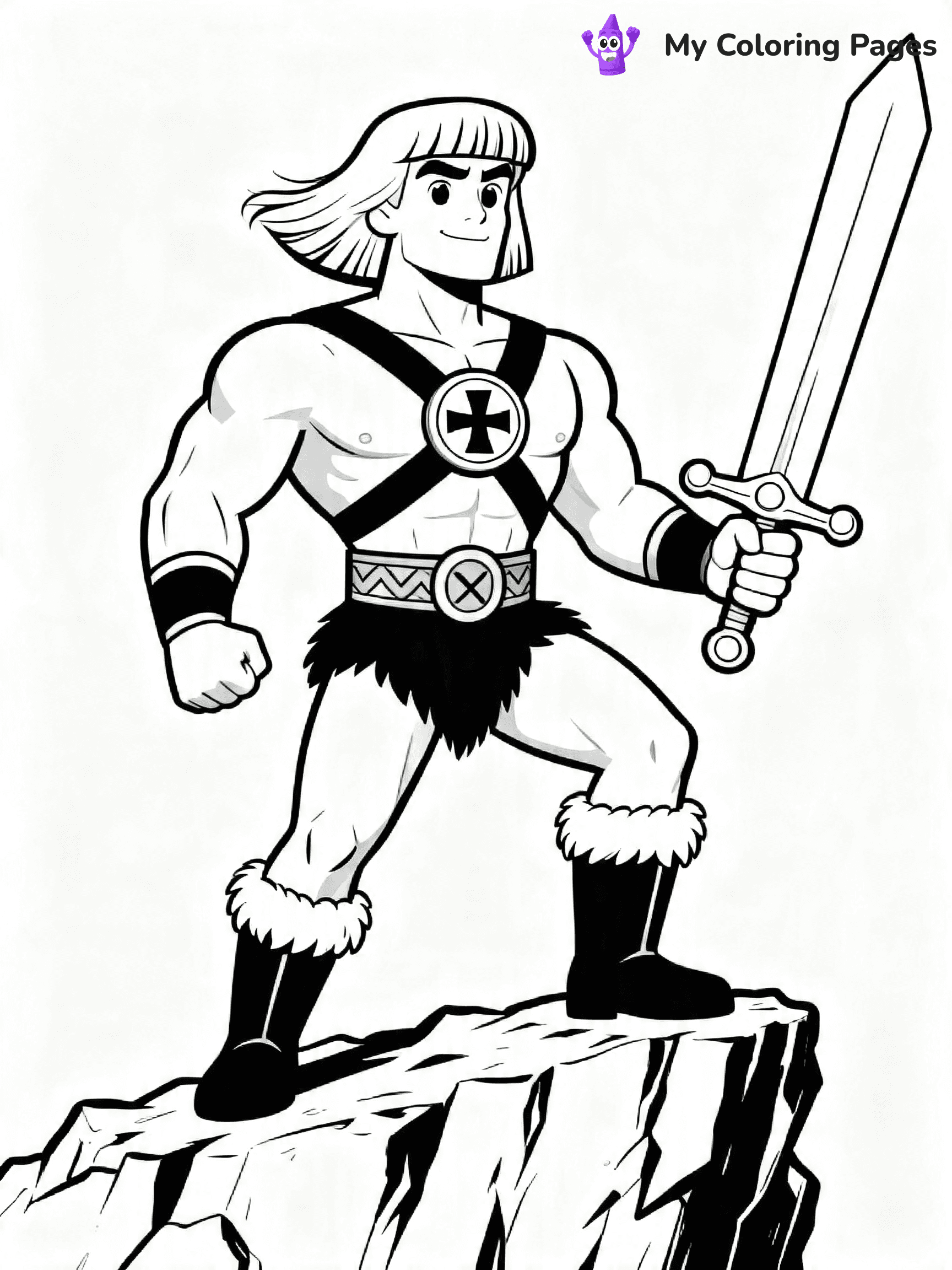 He Man Coloring Pages - 2