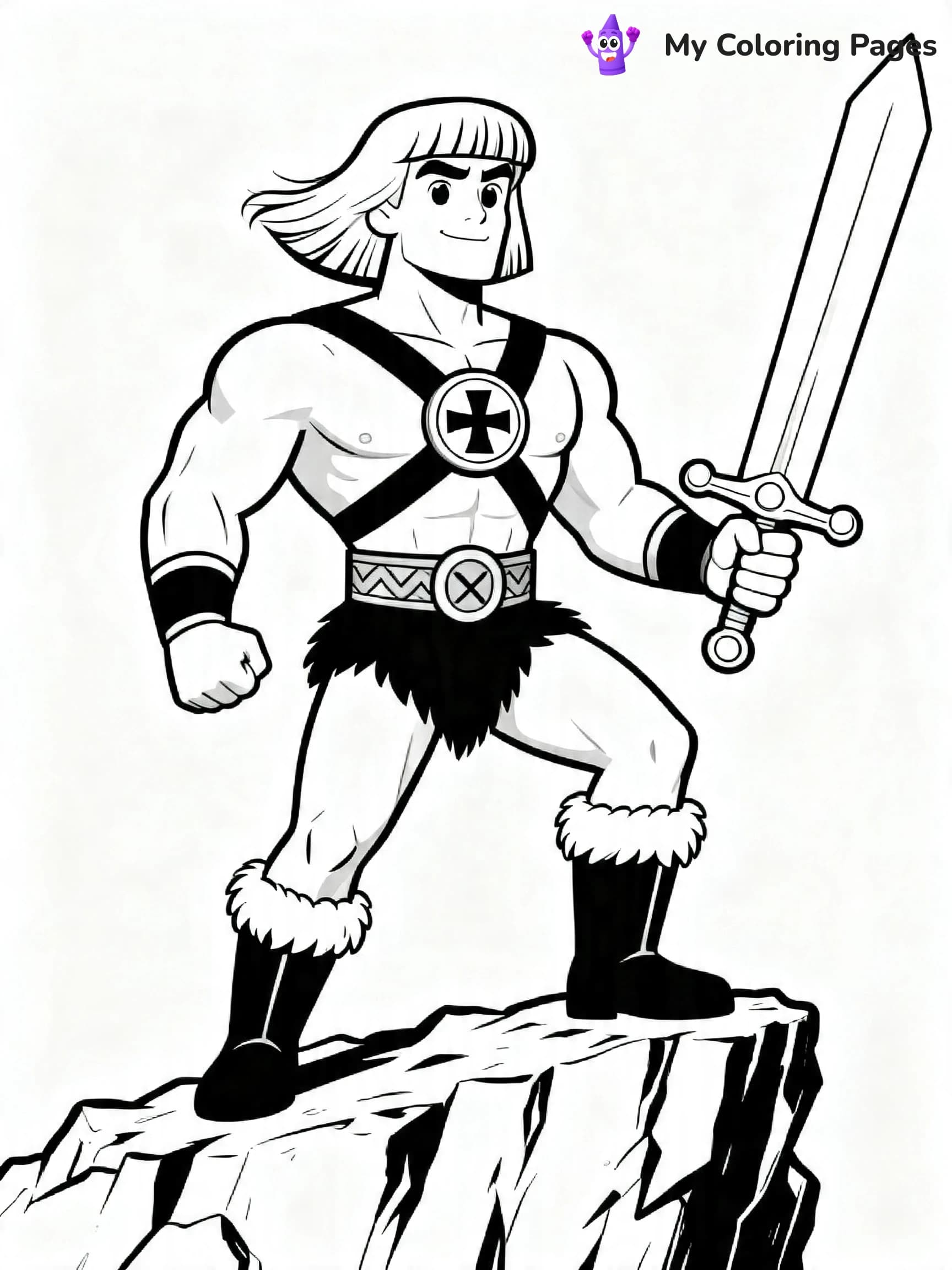 He Man Coloring Pages - 4