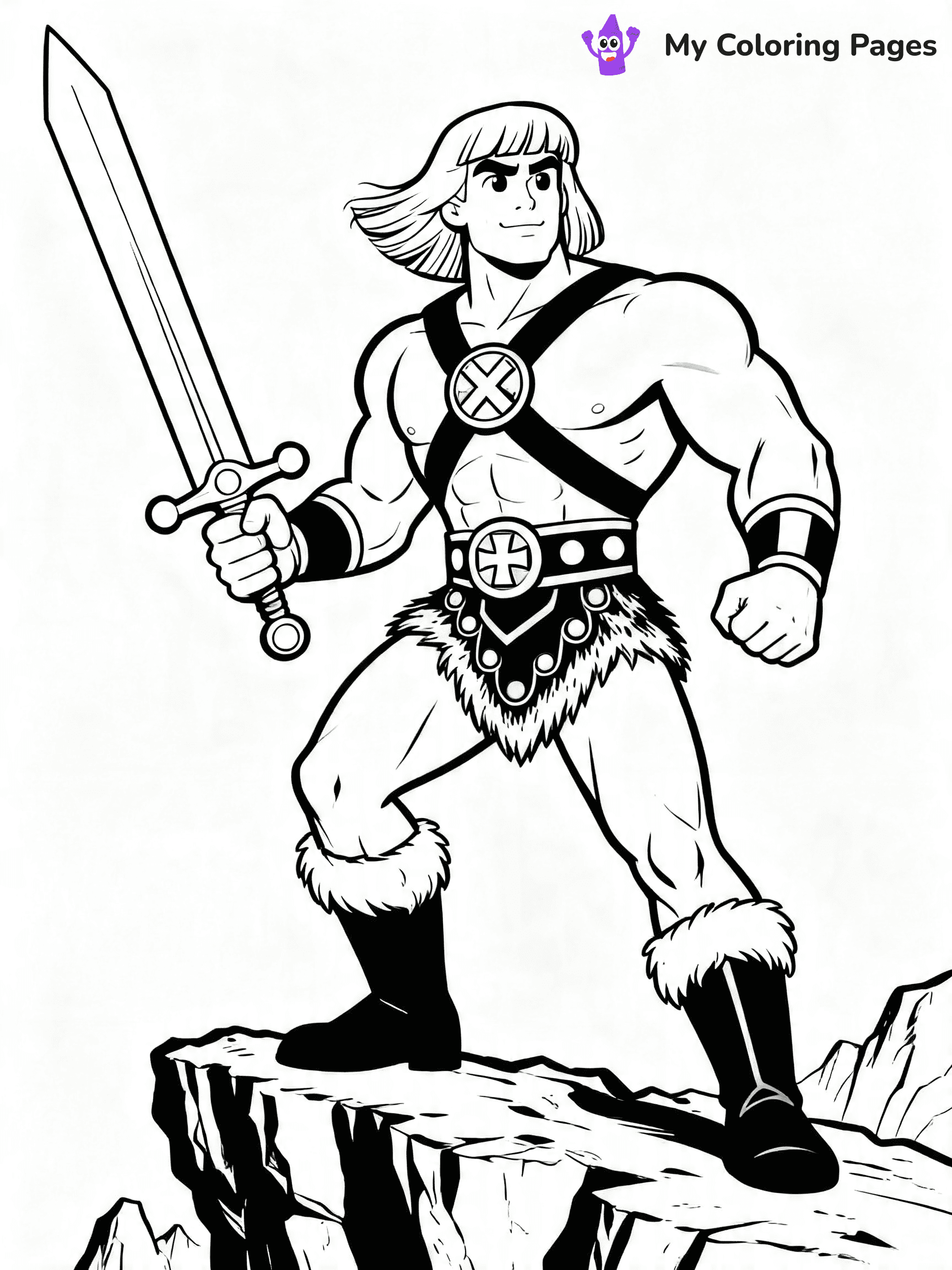 He Man Coloring Pages - 1