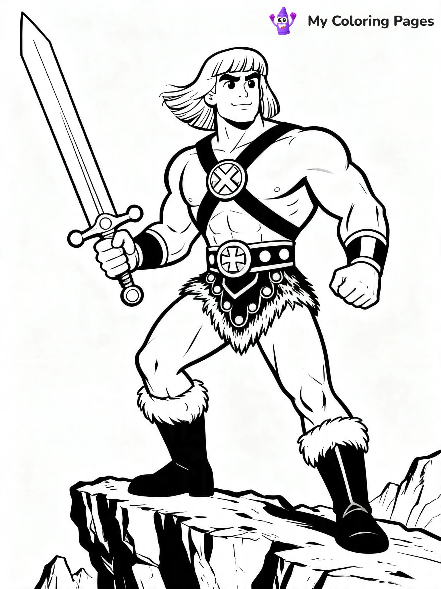He Man Coloring Pages - 3