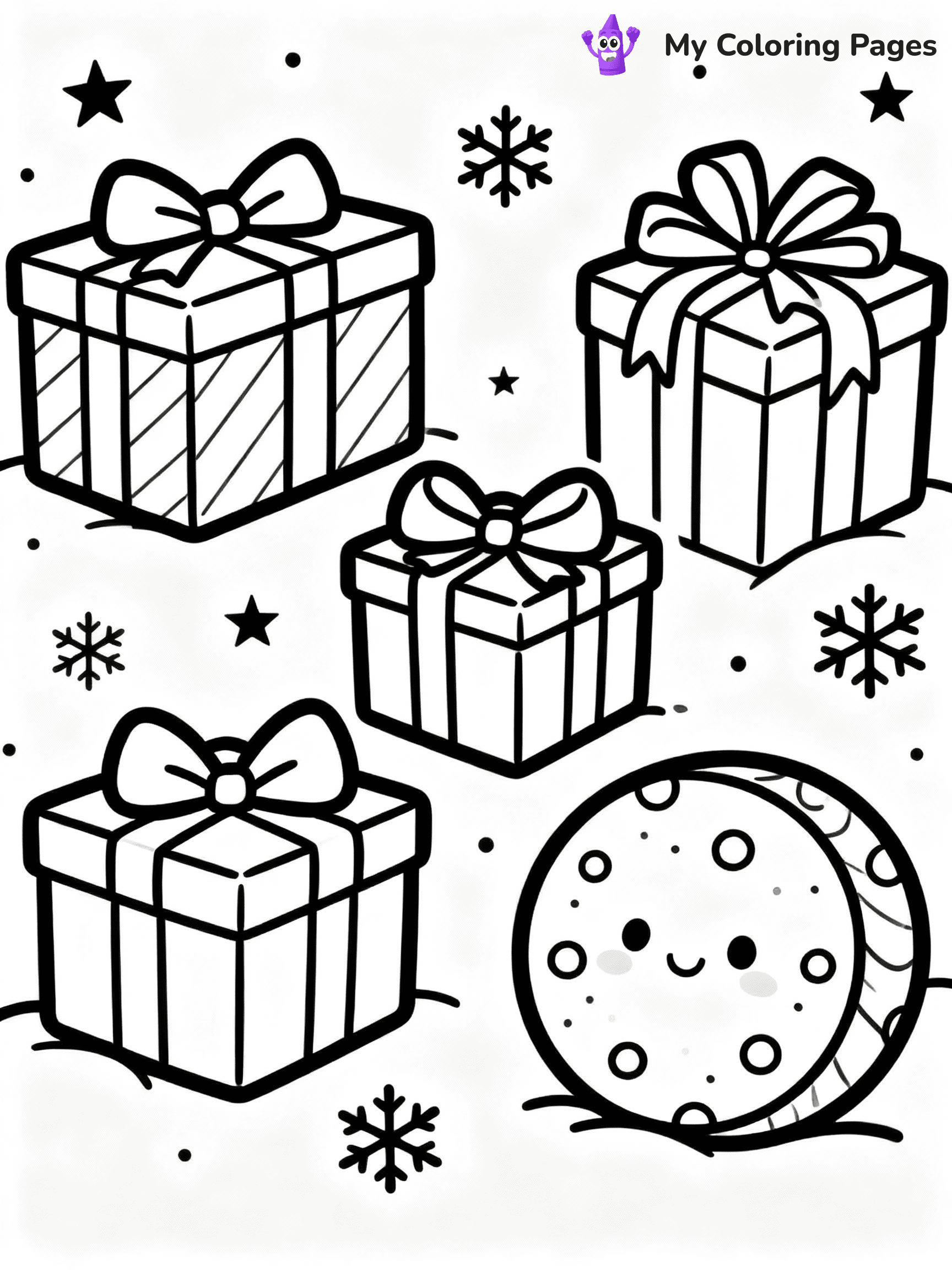 Stocking Coloring Pages - 42