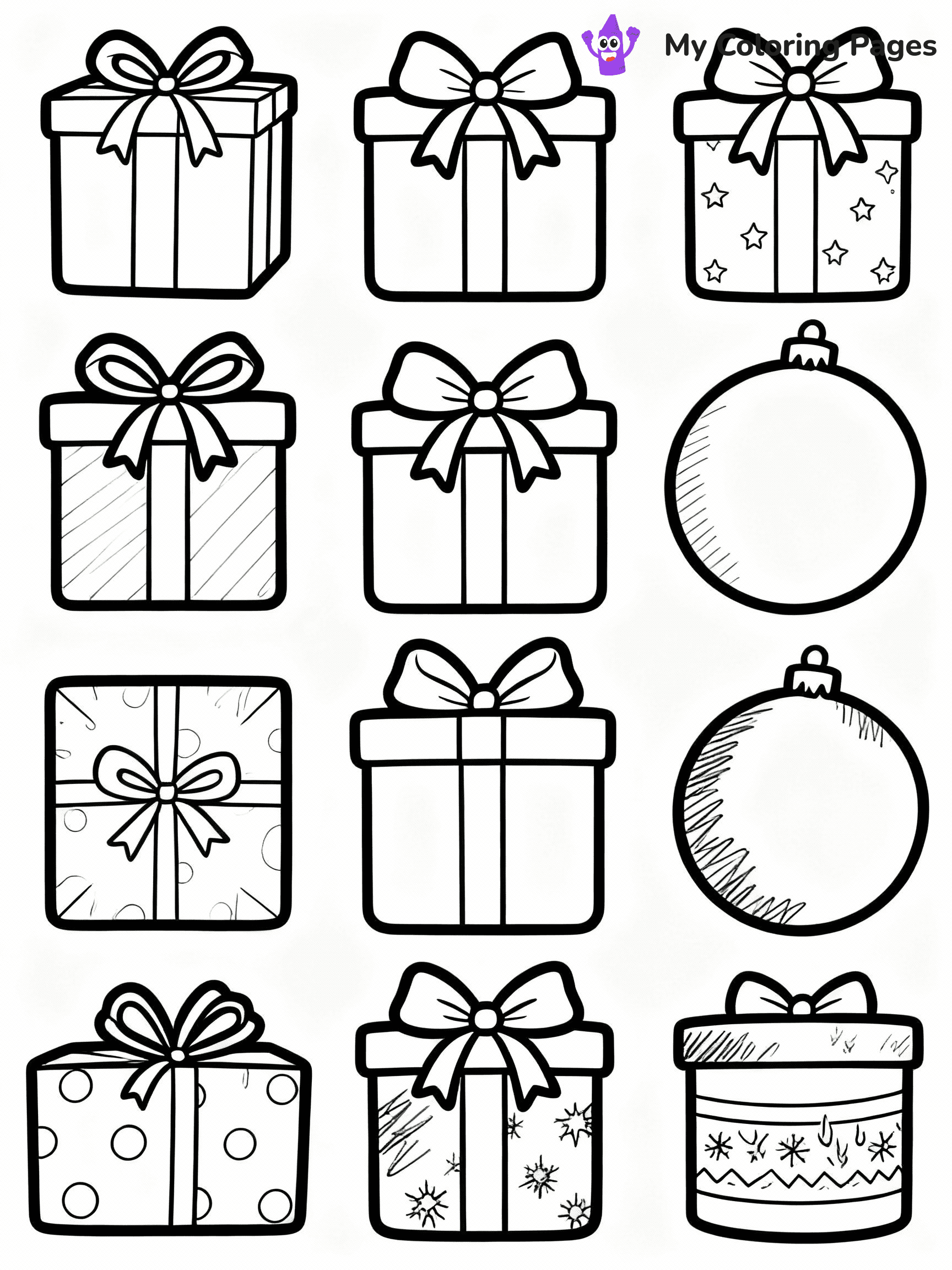 Stocking Coloring Pages - 40