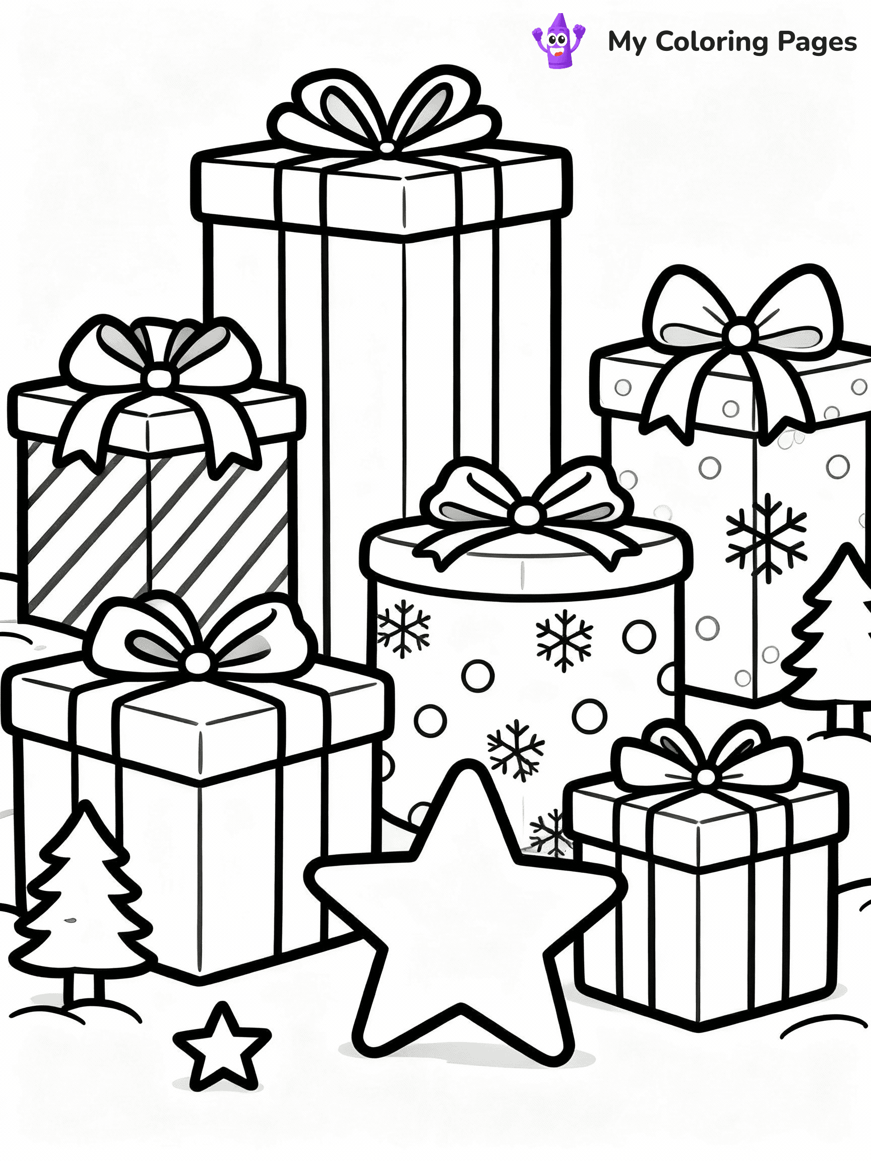 Stocking Coloring Pages - 39