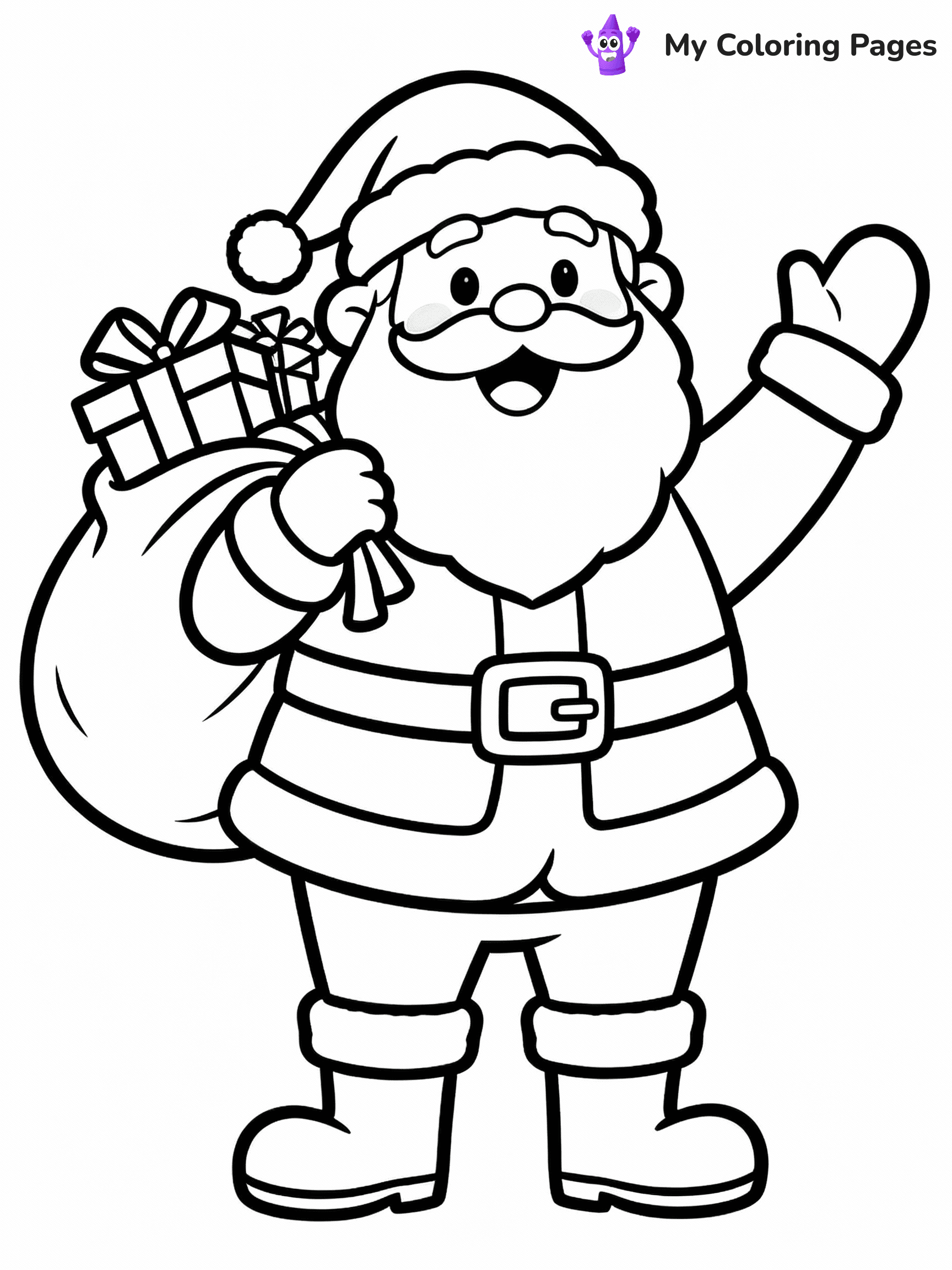 Stocking Coloring Pages - 23