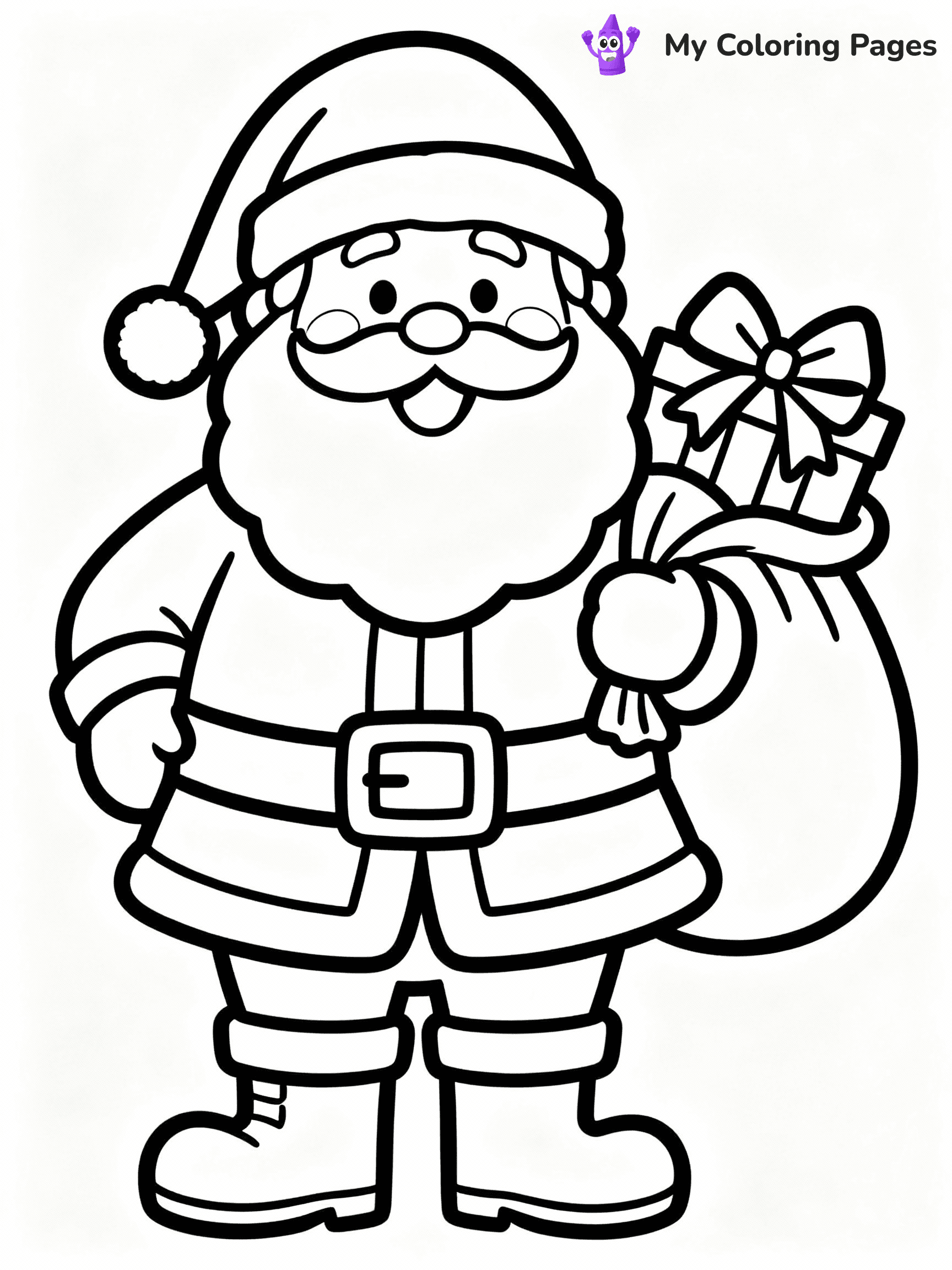 Stocking Coloring Pages - 22