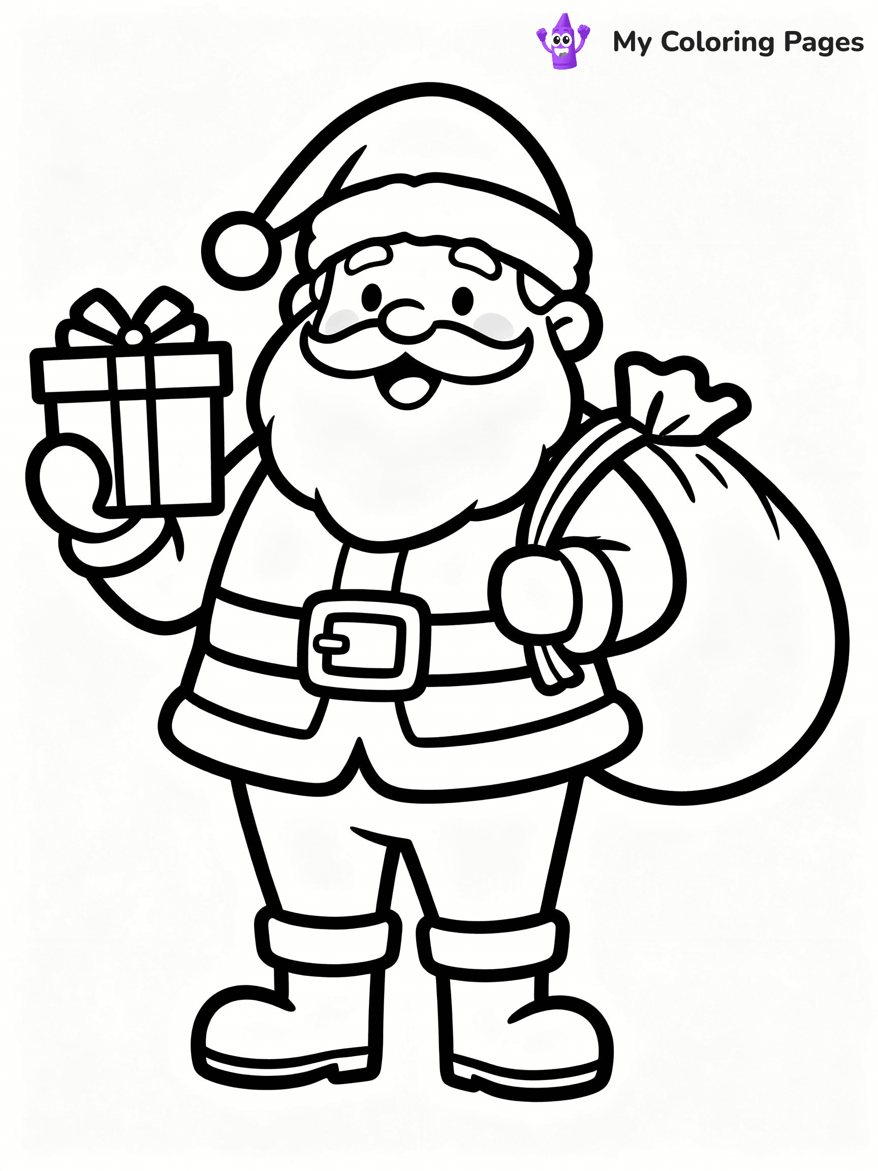 Stocking Coloring Pages - 21