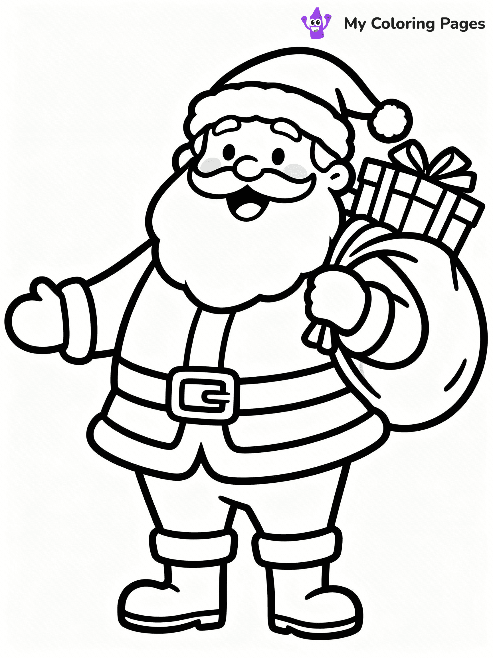 Stocking Coloring Pages - 20