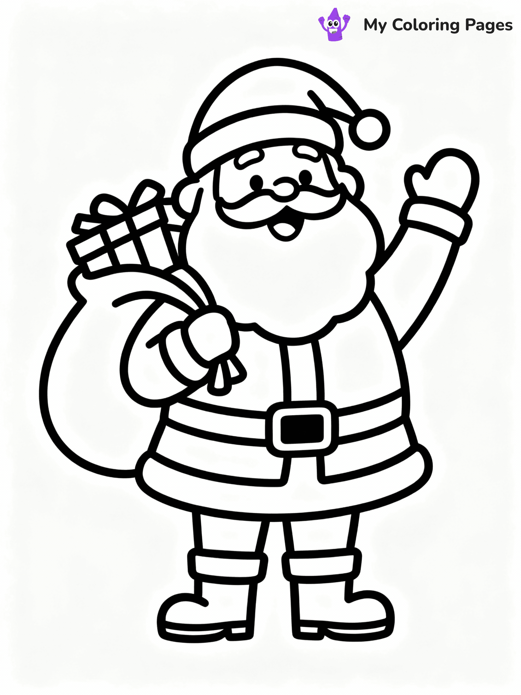 Stocking Coloring Pages - 19