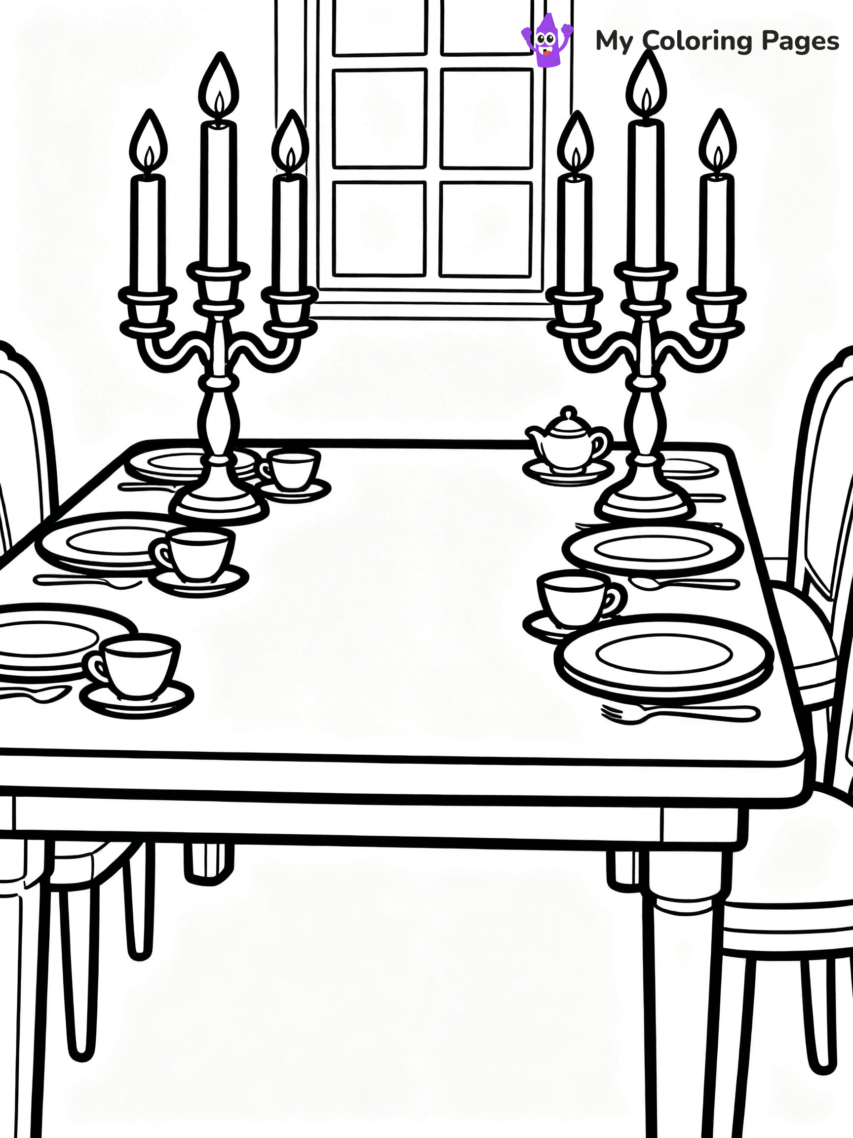 Mansion Coloring Pages - 89
