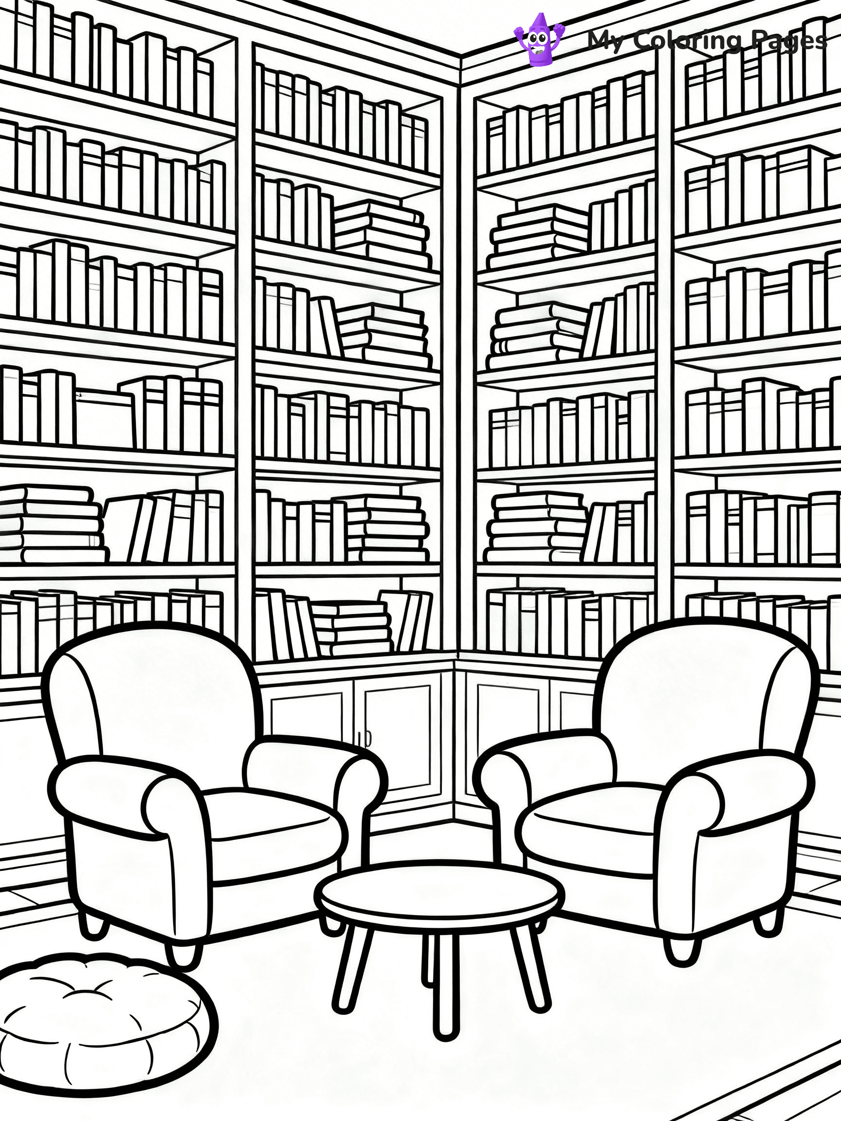 Mansion Coloring Pages - 75