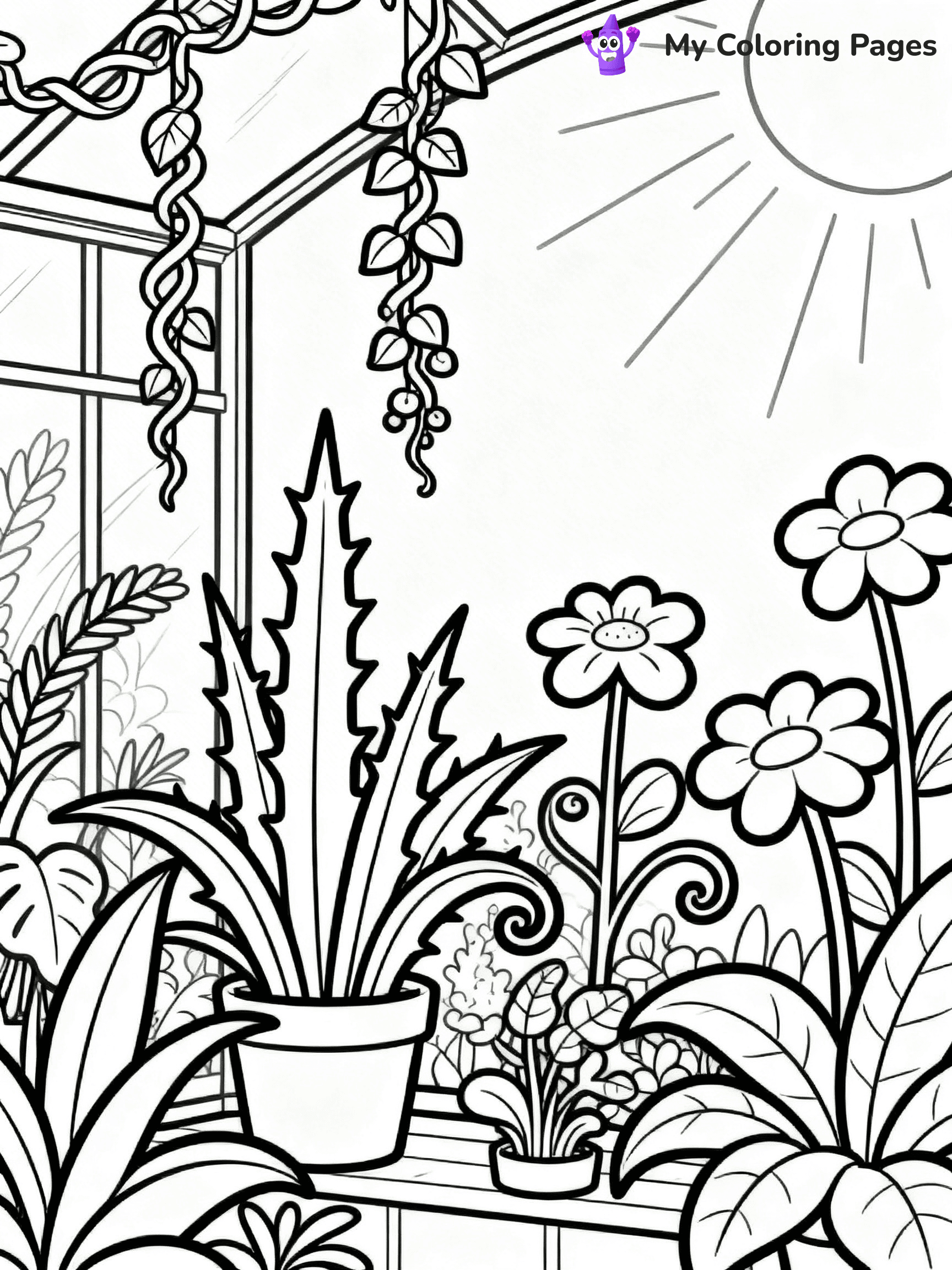 Mansion Coloring Pages - 39