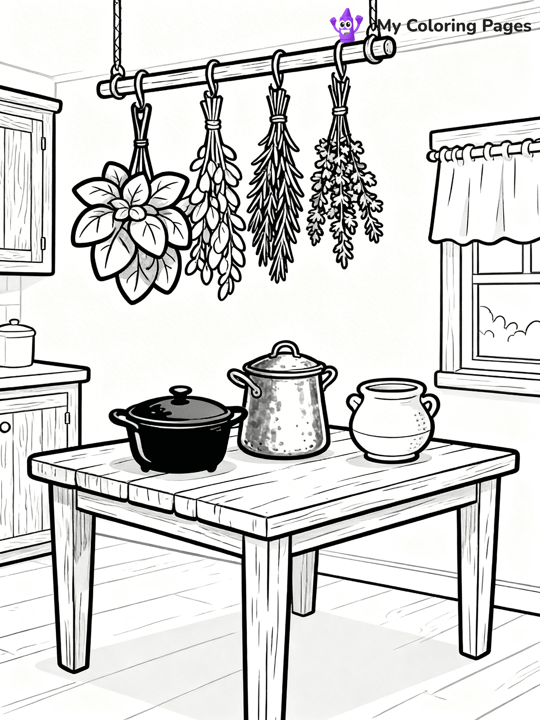 Mansion Coloring Pages - 21