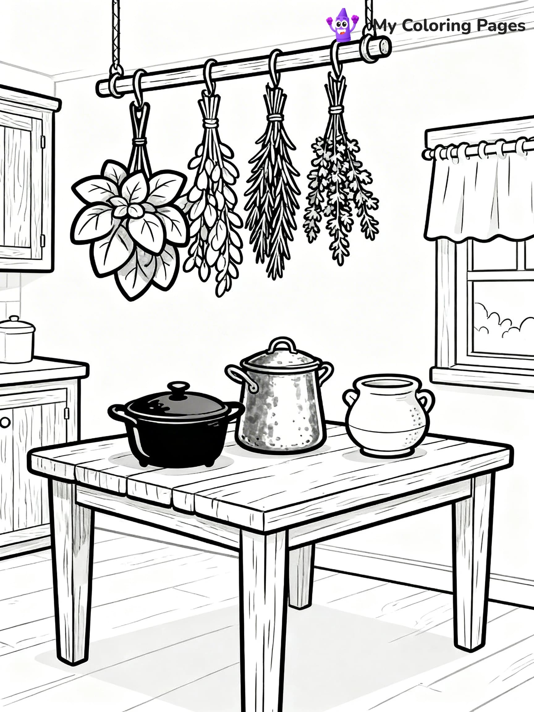 Mansion Coloring Pages - 21