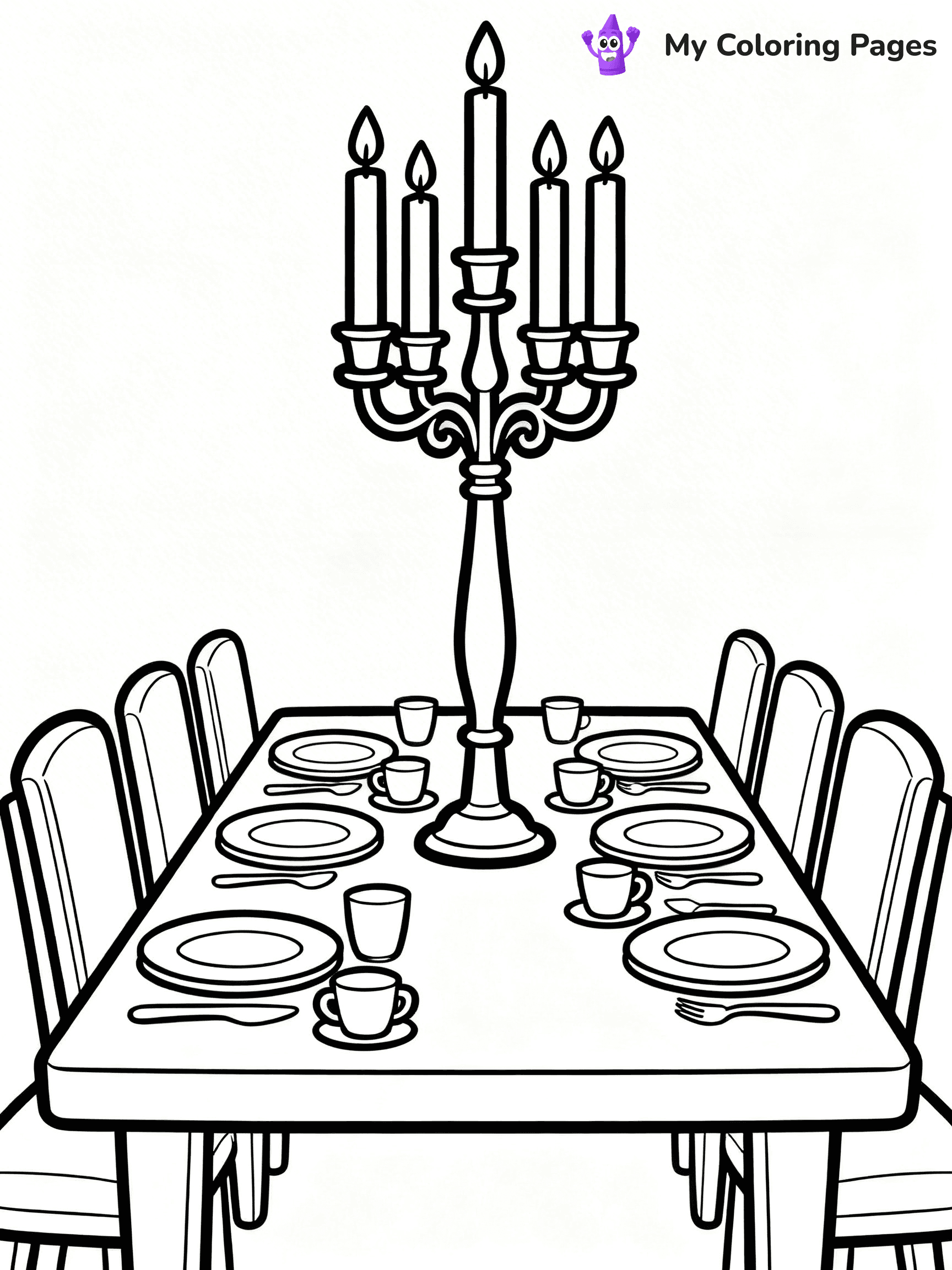 Mansion Coloring Pages - 5