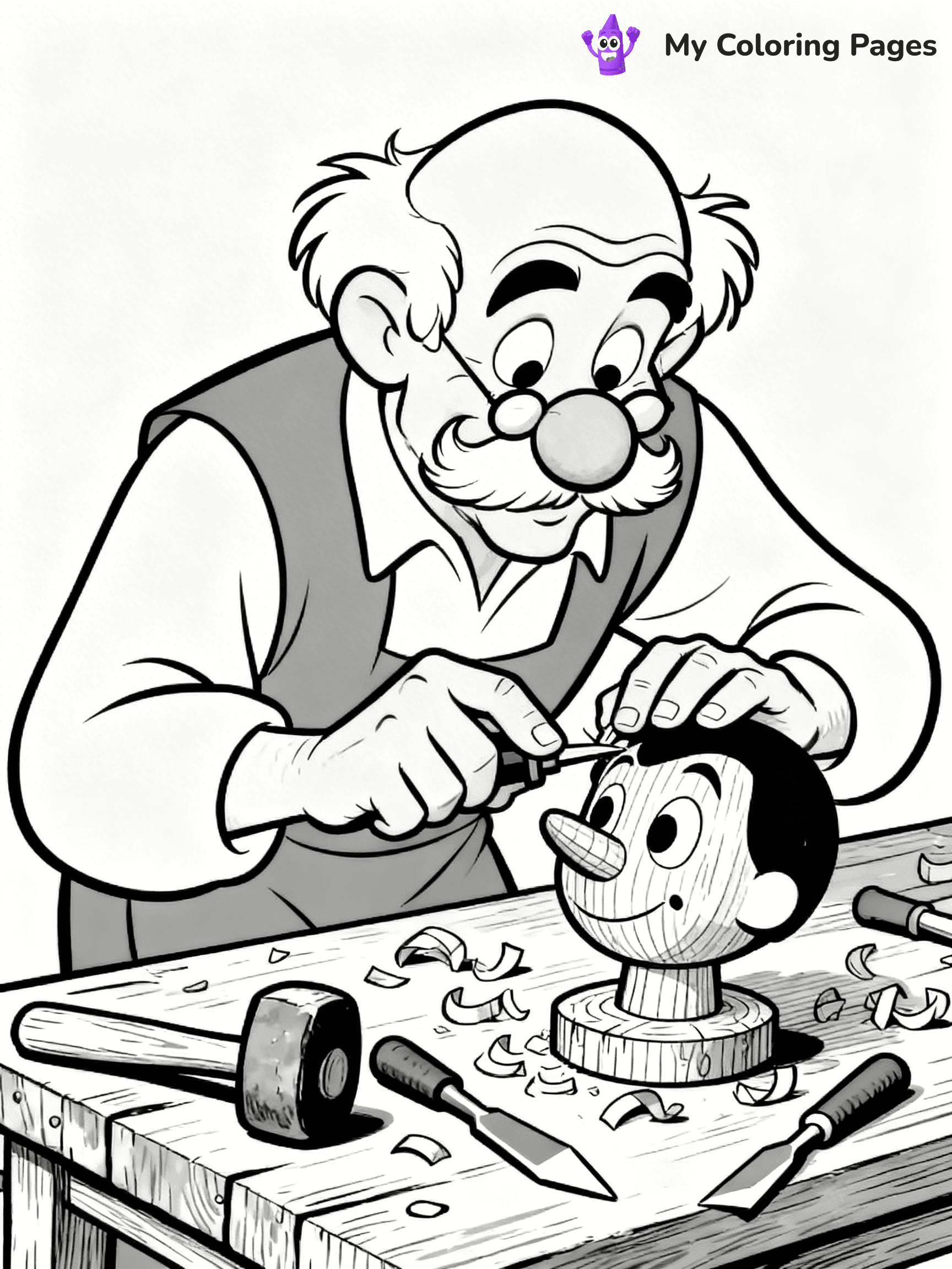 Pinocchio Coloring Pages - 8
