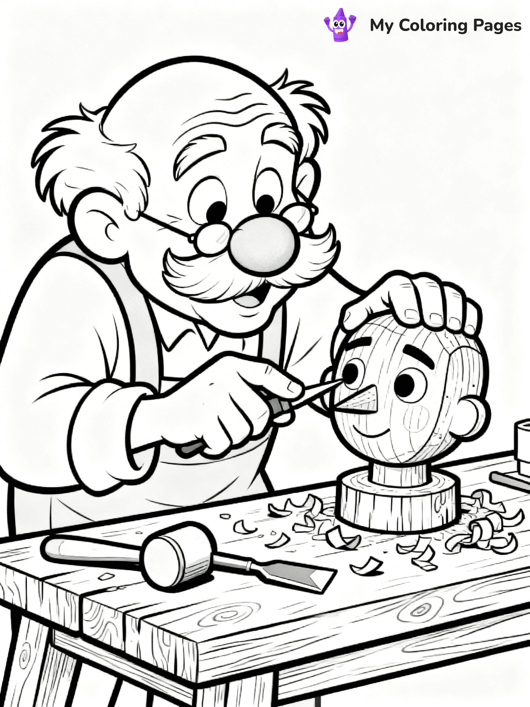 Pinocchio Coloring Pages - 7