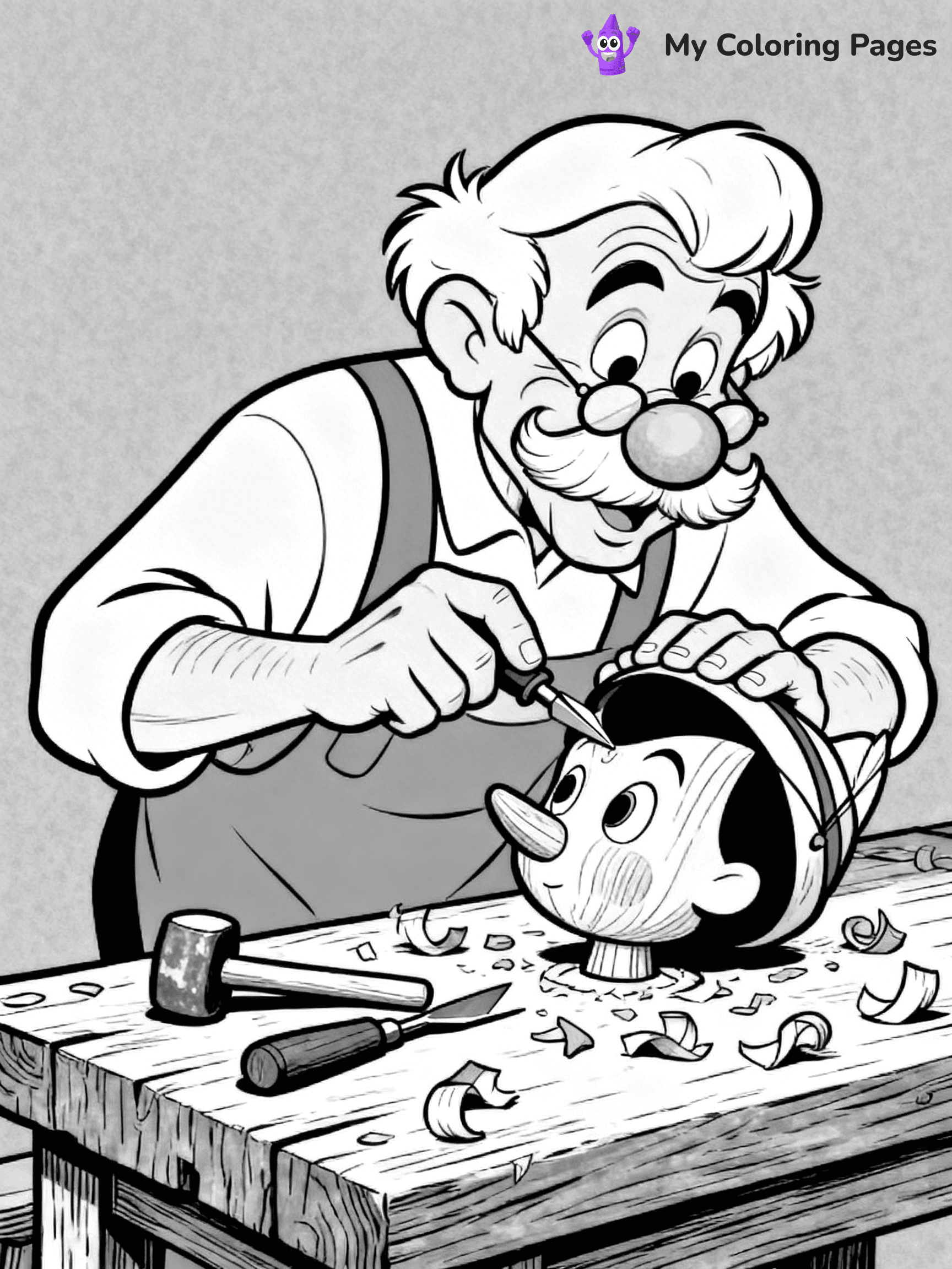 Pinocchio Coloring Pages - 6