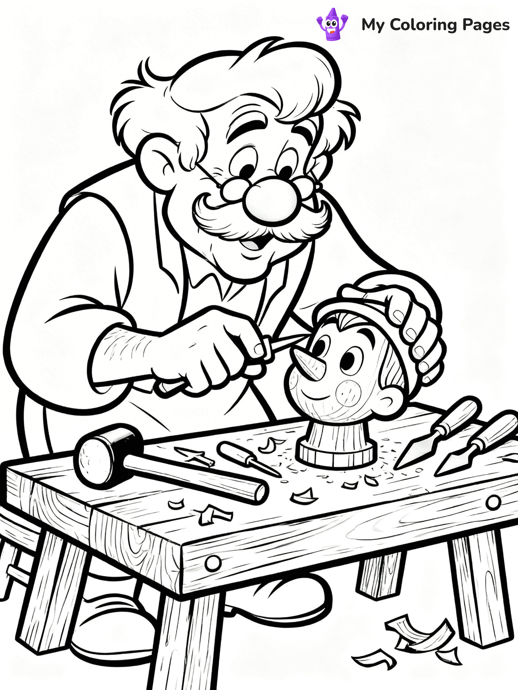 Pinocchio Coloring Pages - 4