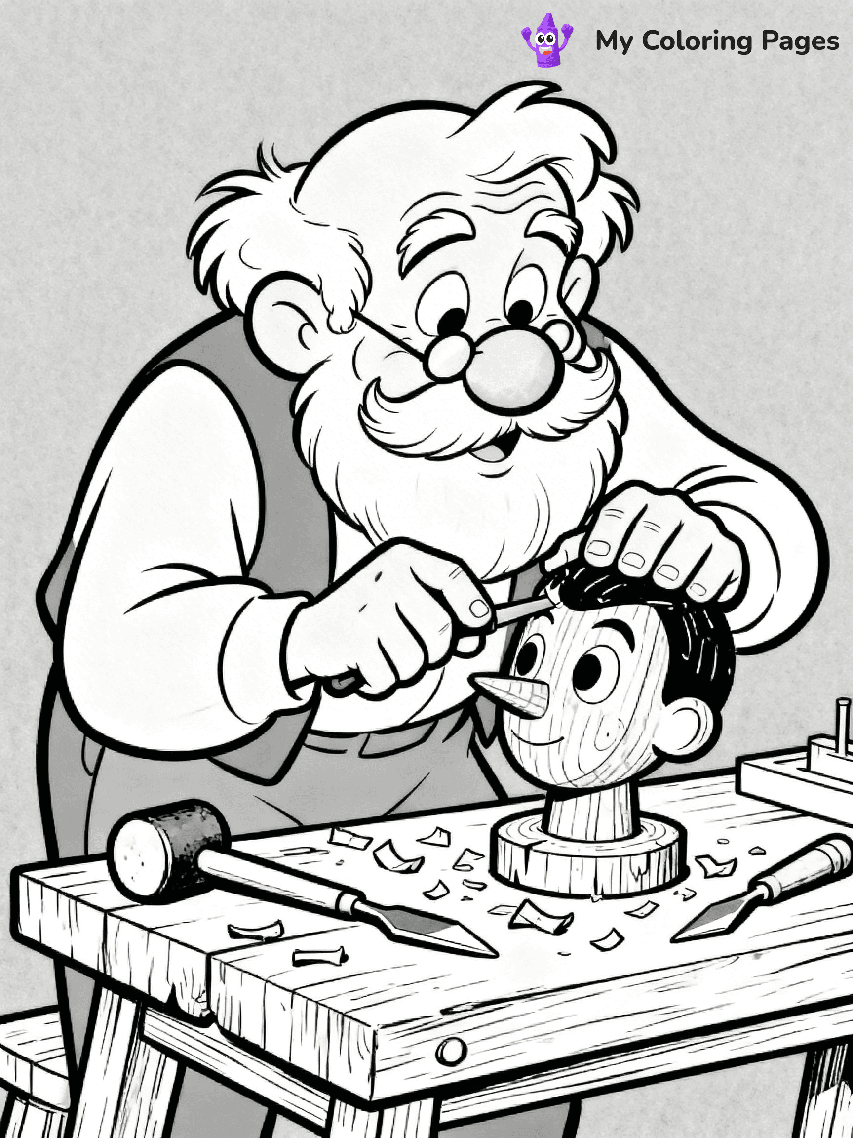 Pinocchio Coloring Pages - 3