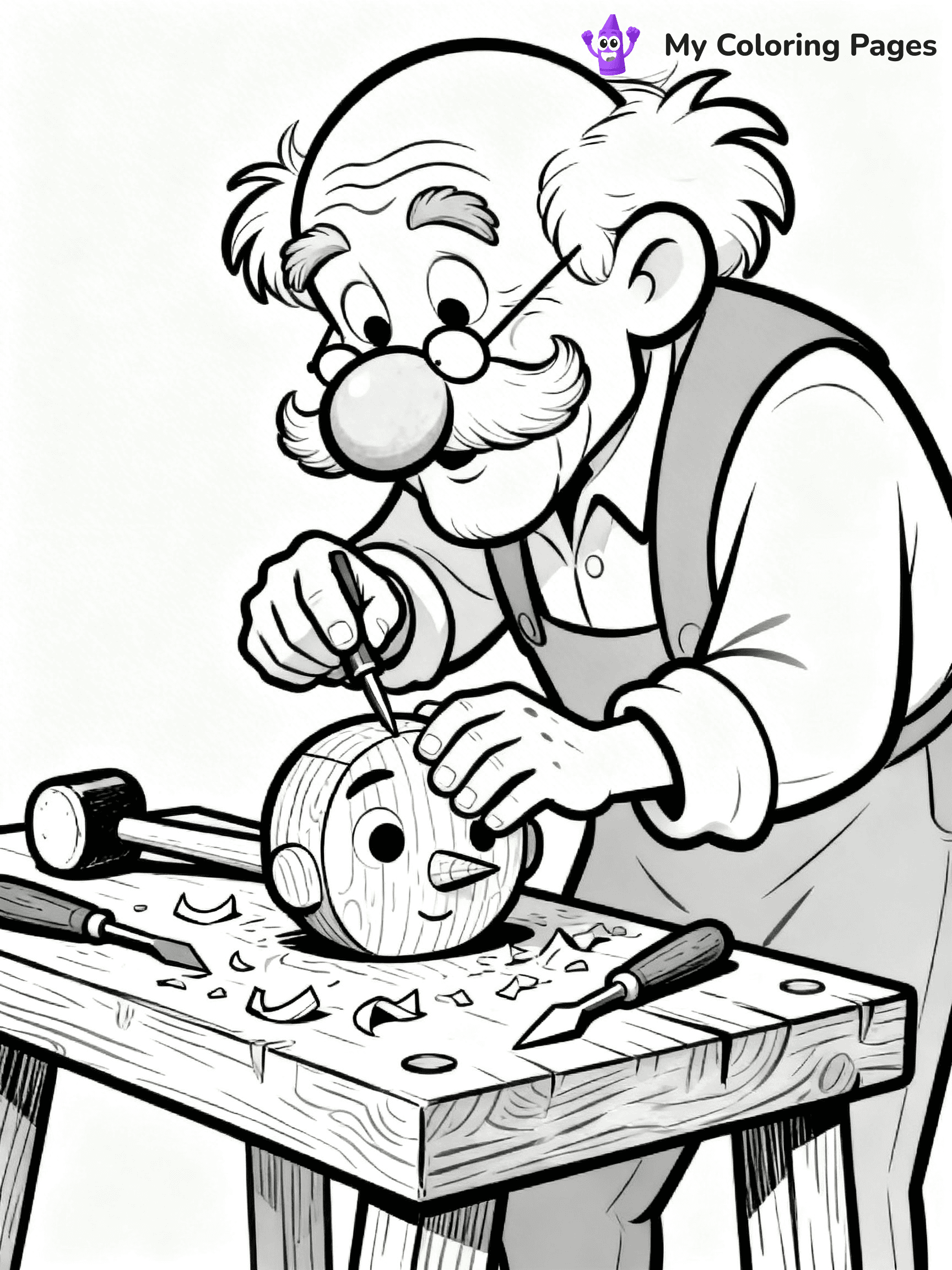 Pinocchio Coloring Pages - 2