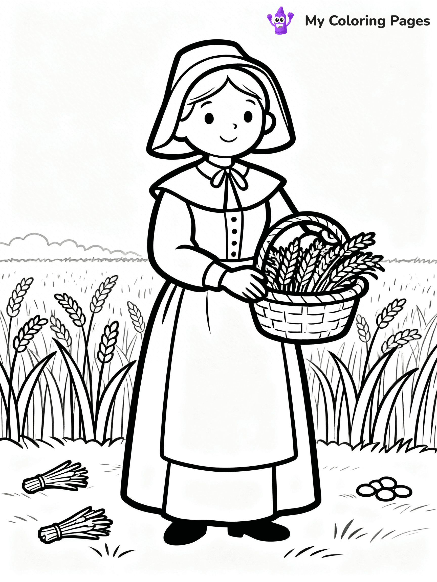 Pilgrim Coloring Pages - 32