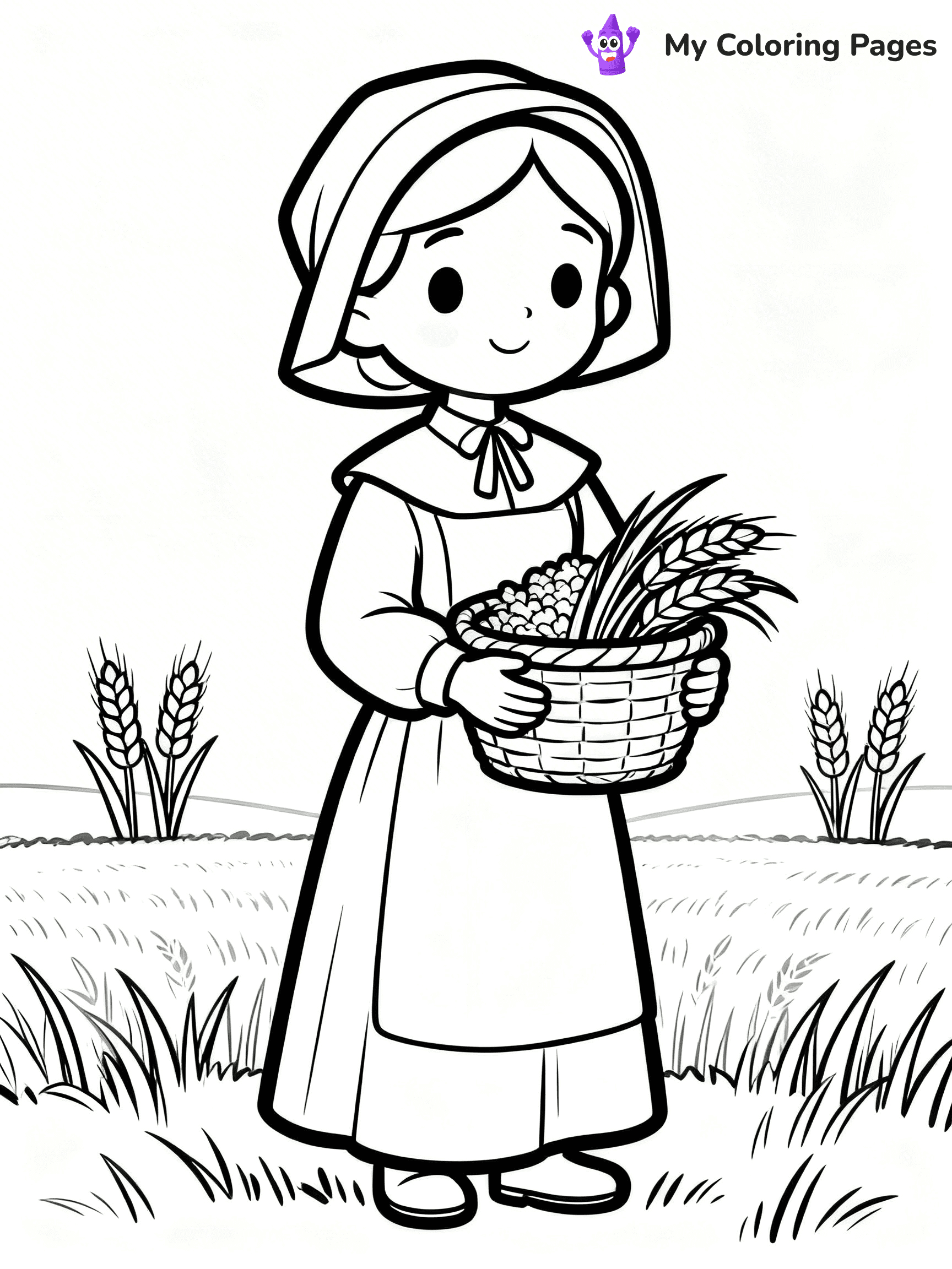 Pilgrim Coloring Pages - 31