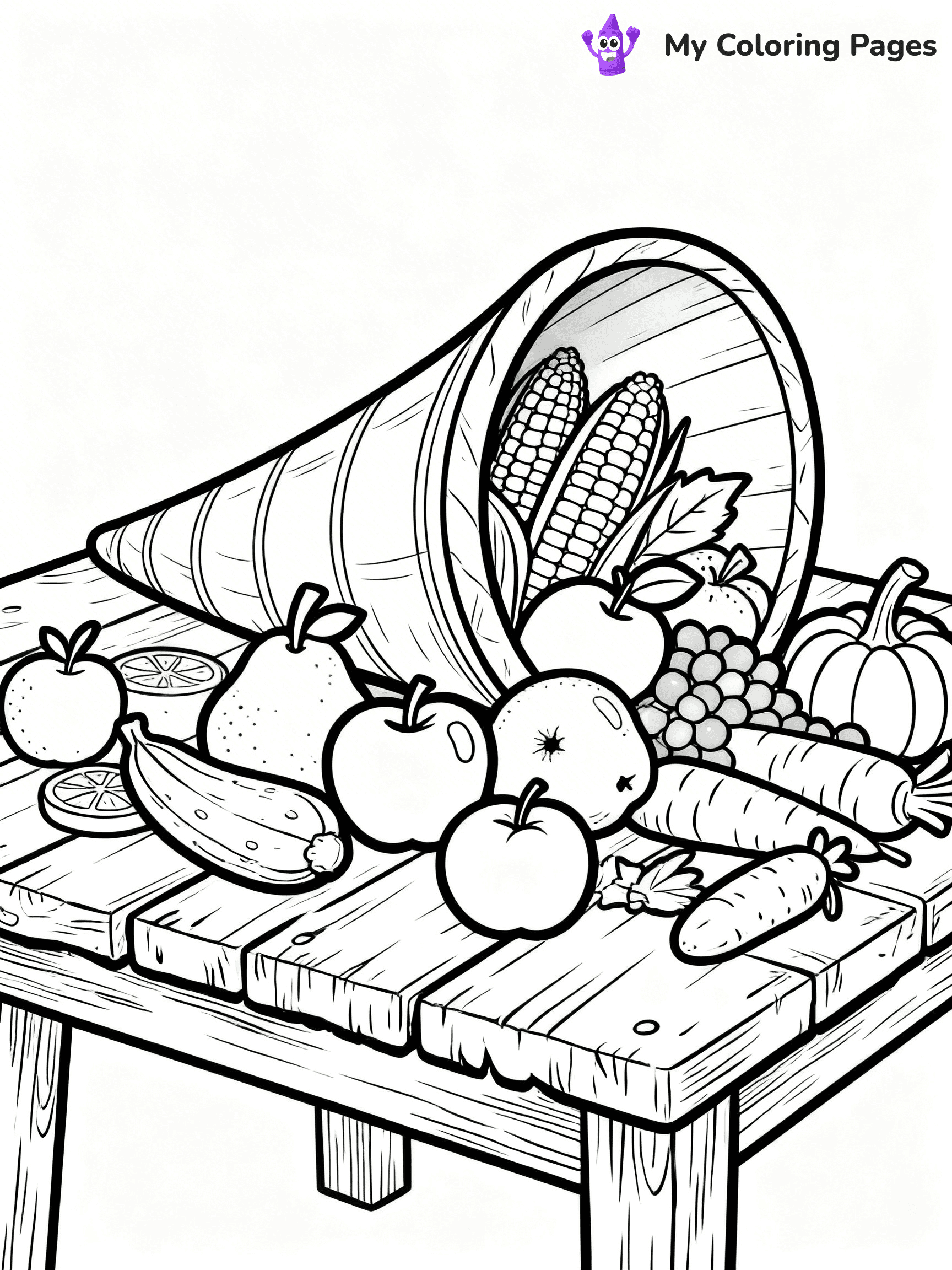 Pilgrim Coloring Pages - 12
