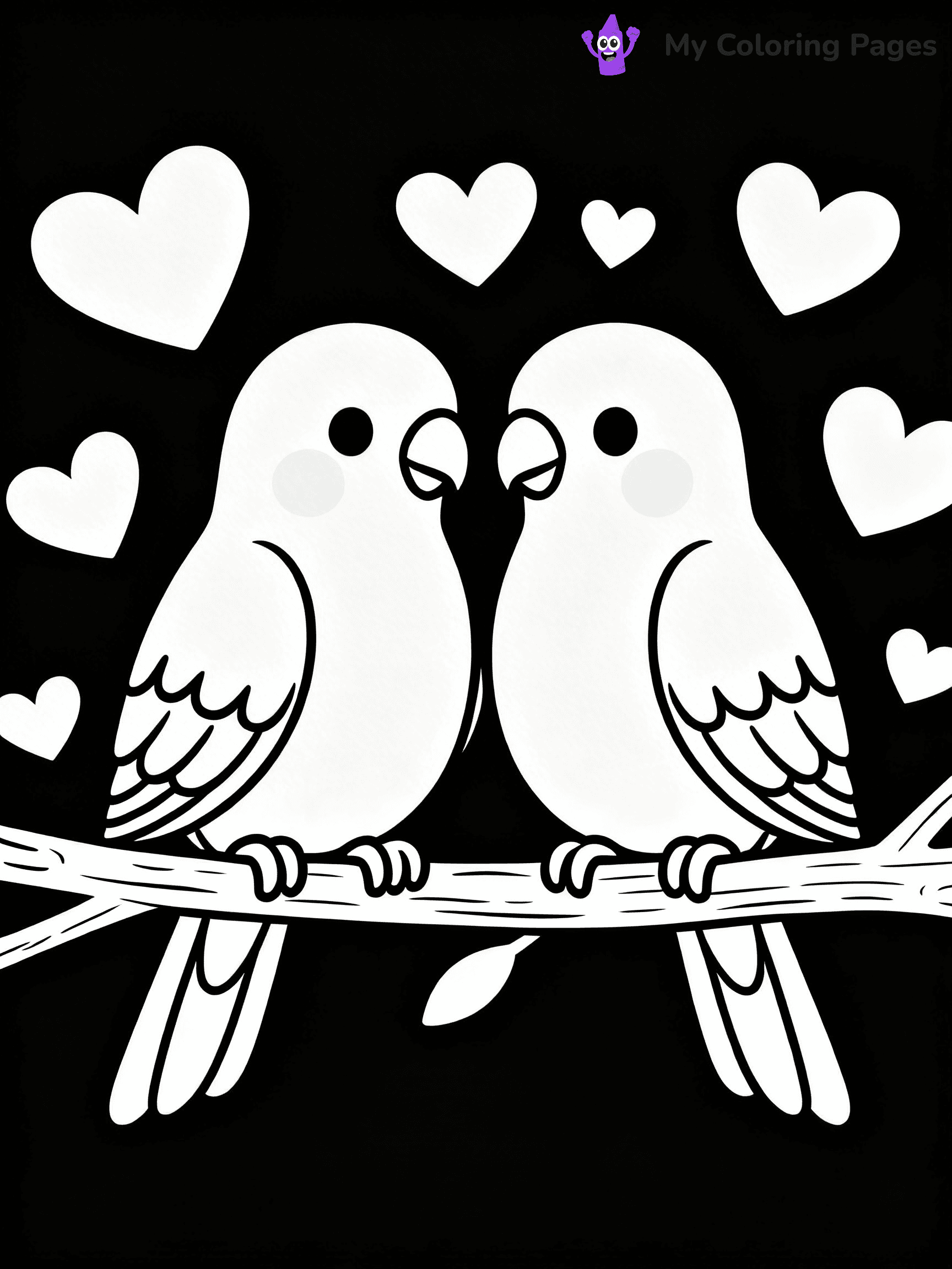 February Coloring Pages - 21