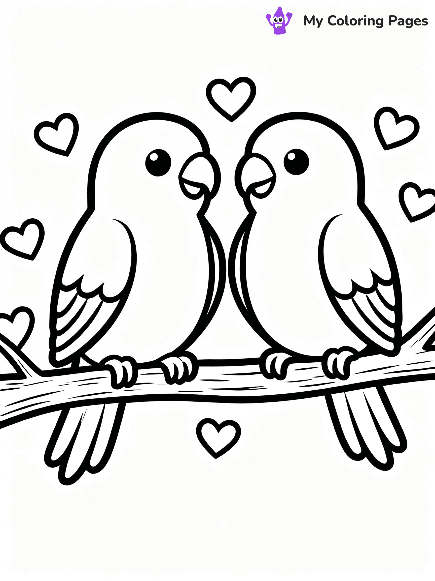 February Coloring Pages - 19