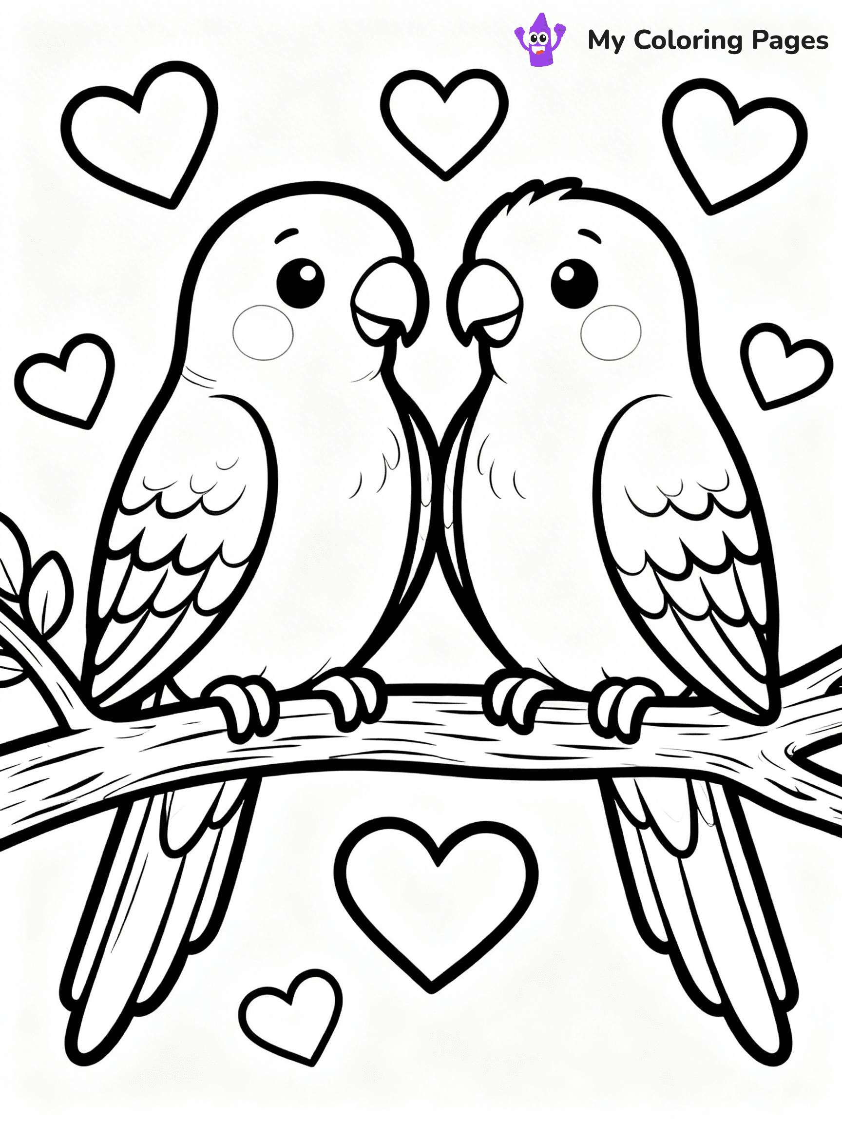 February Coloring Pages - 16