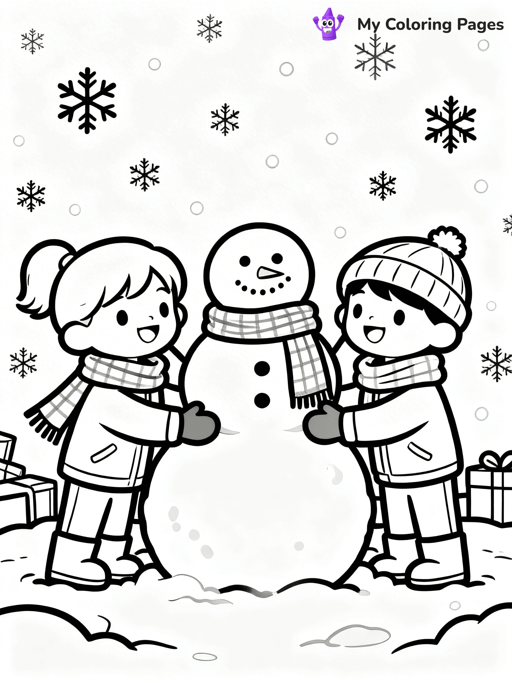 February Coloring Pages - 4