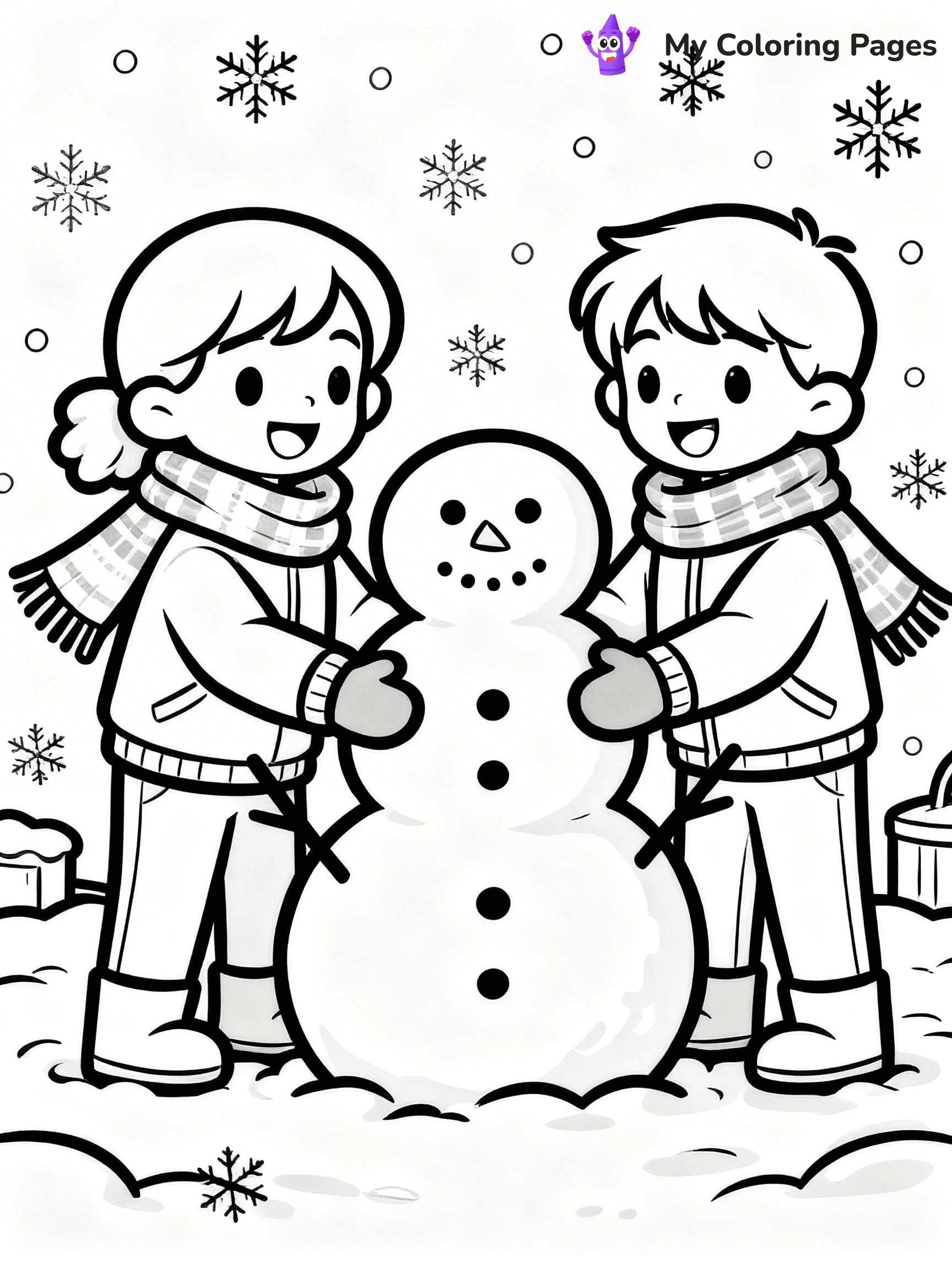 February Coloring Pages - 3