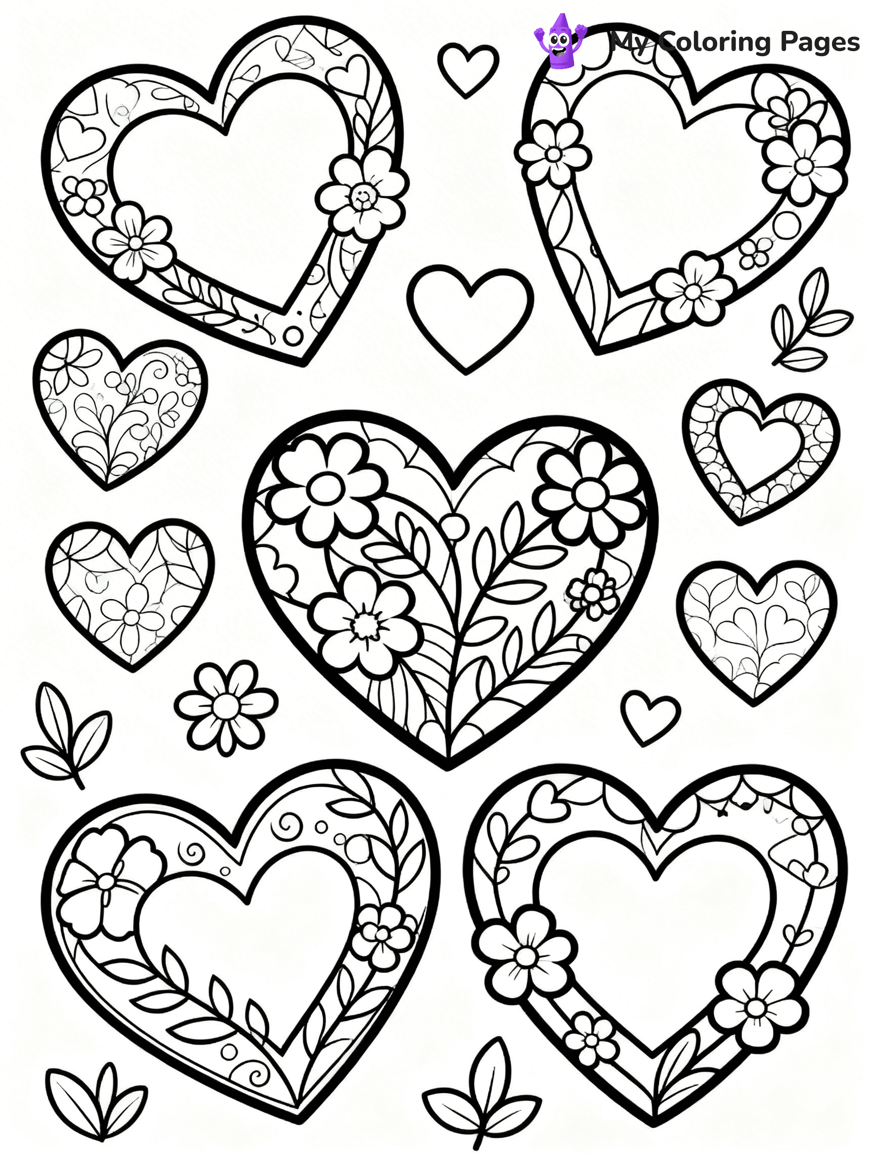 February Coloring Pages - 2