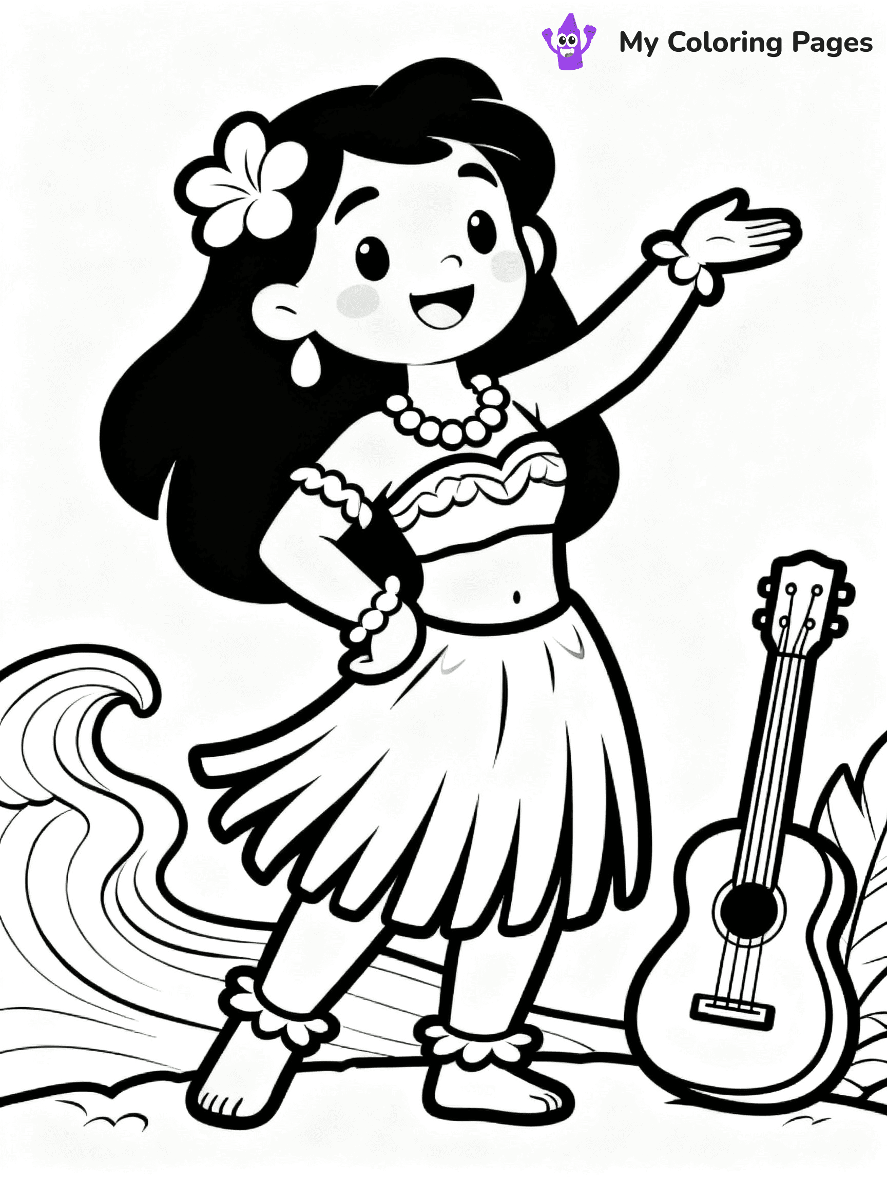 Aloha Coloring Pages - 15